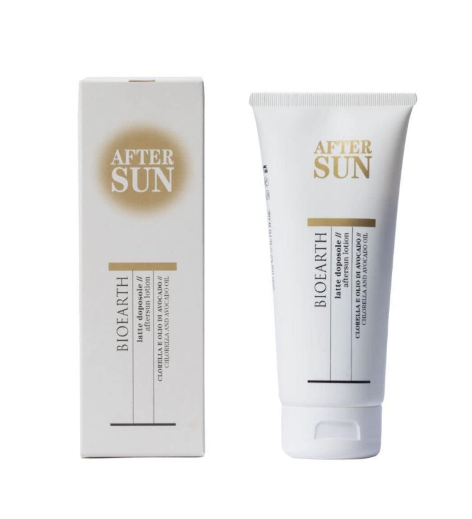 Bioearth Milk After Sun - Chlorella E Oil From Avocado 200ml