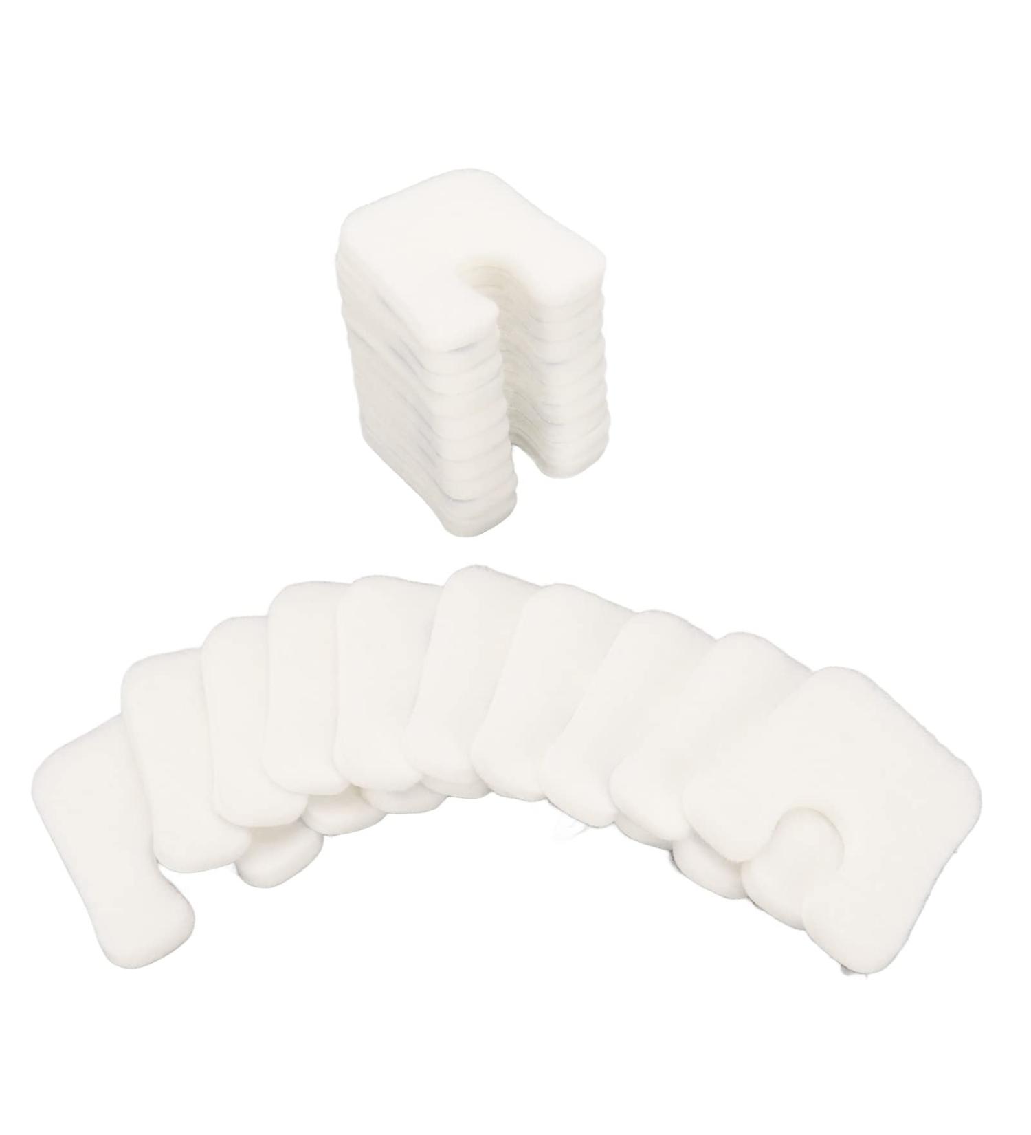 10 Pairs Callus Pads - Self-Adhesive U-Shaped Felt Horseshoe Pads for Foot Rubbing, Blisters, and Corns - Men's Foot Care Solution - Buy Online on GoSupps.com