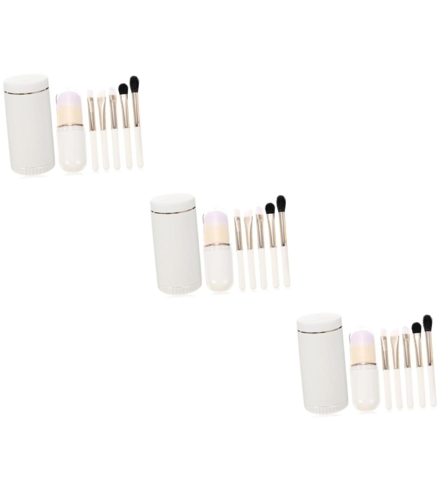 Didiseaon 3 Sets Makeup Brush Kit - Professional Cosmetic Brush Set with Mirror | Blush & Eye Shadow Applicator for Travel | Beauty Tools for Flawless Makeup - Buy Online on GoSupps.com