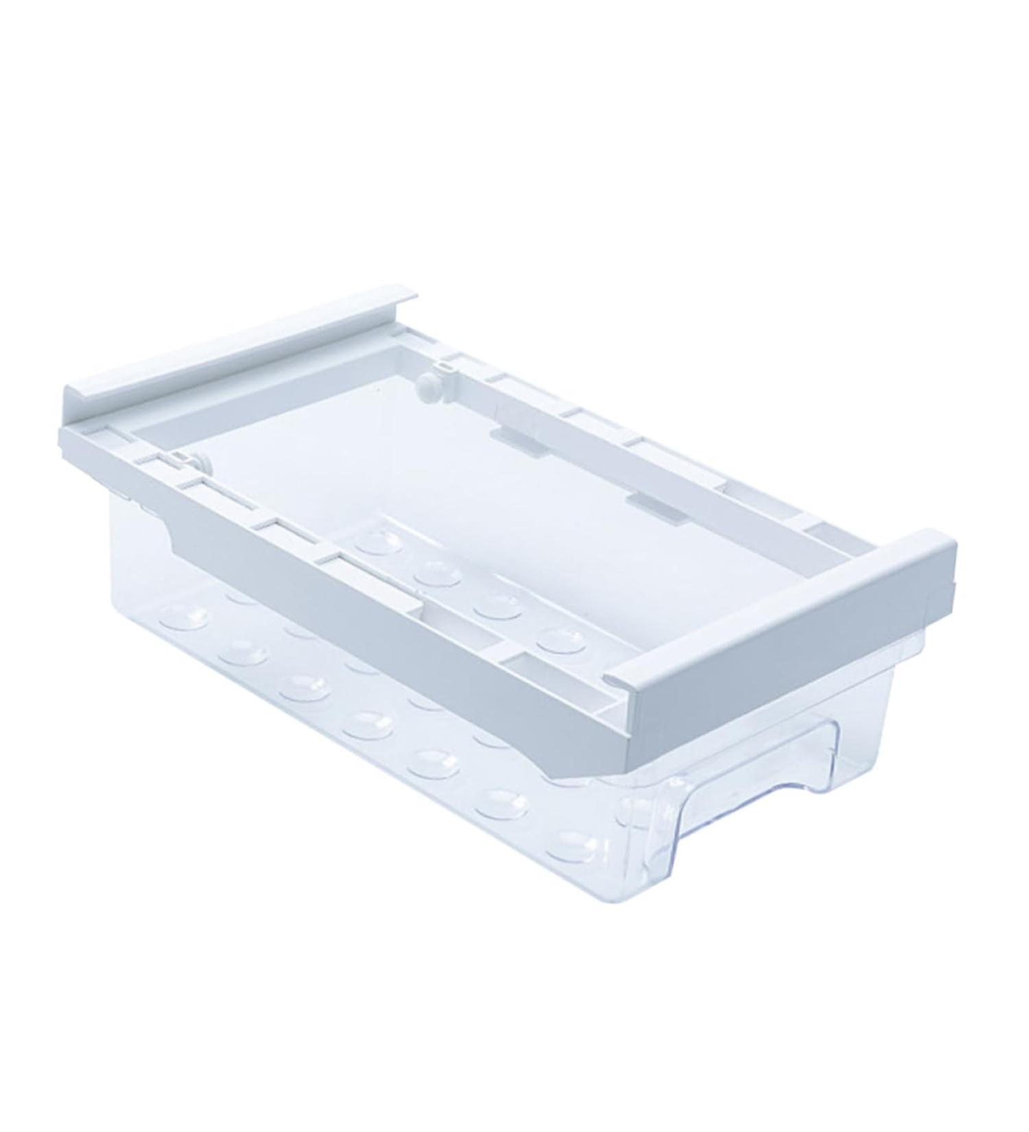 RORPOIR 1pc Refrigerator Storage Basket Clear Fridge Storage Container Fridge Food Keeper White re-usable - Buy Online on GoSupps.com