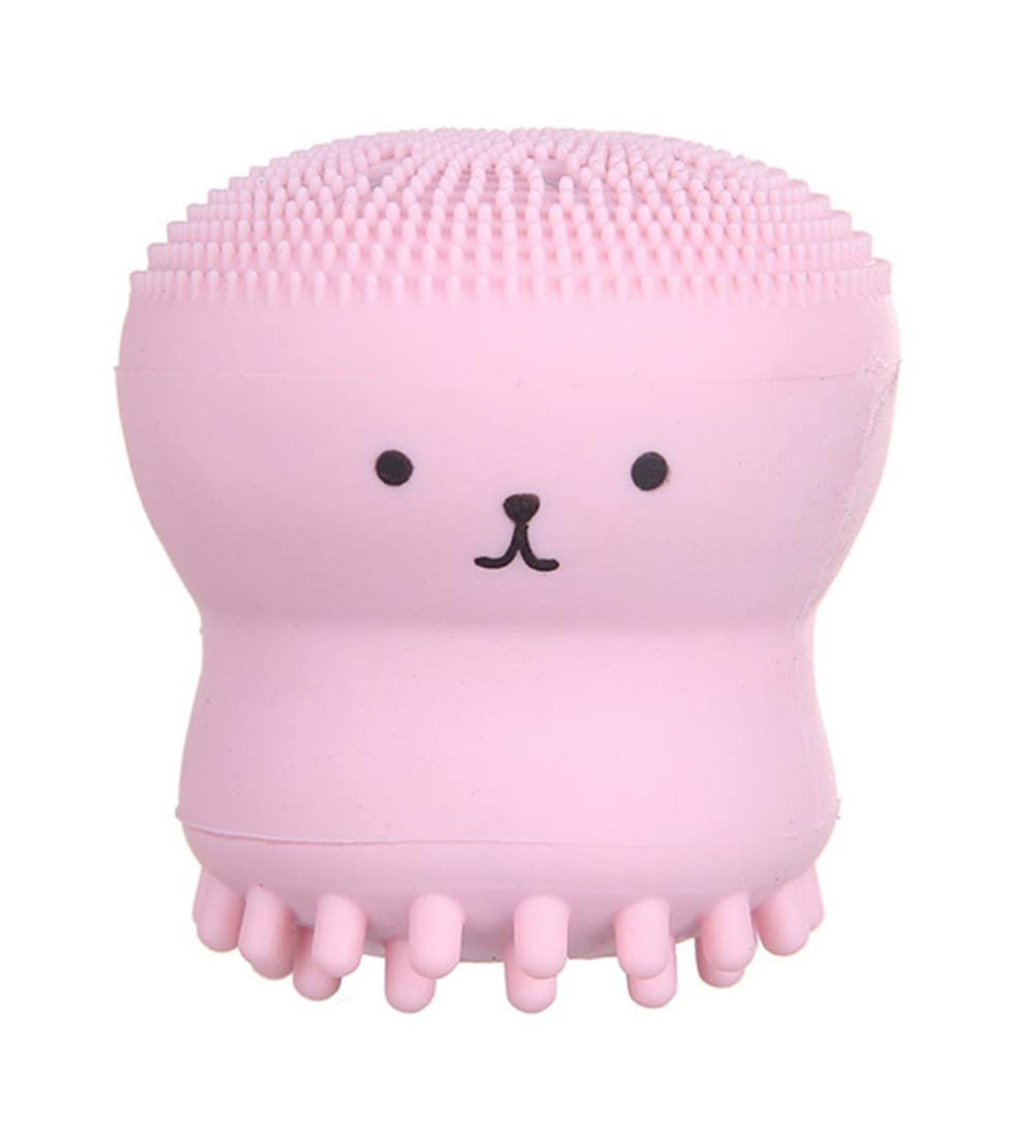 Portable Cute Silicone Wash Brush | Manual Face Cleanser & Bubbler | Best Facial Wash Tool - Buy Online on GoSupps.com
