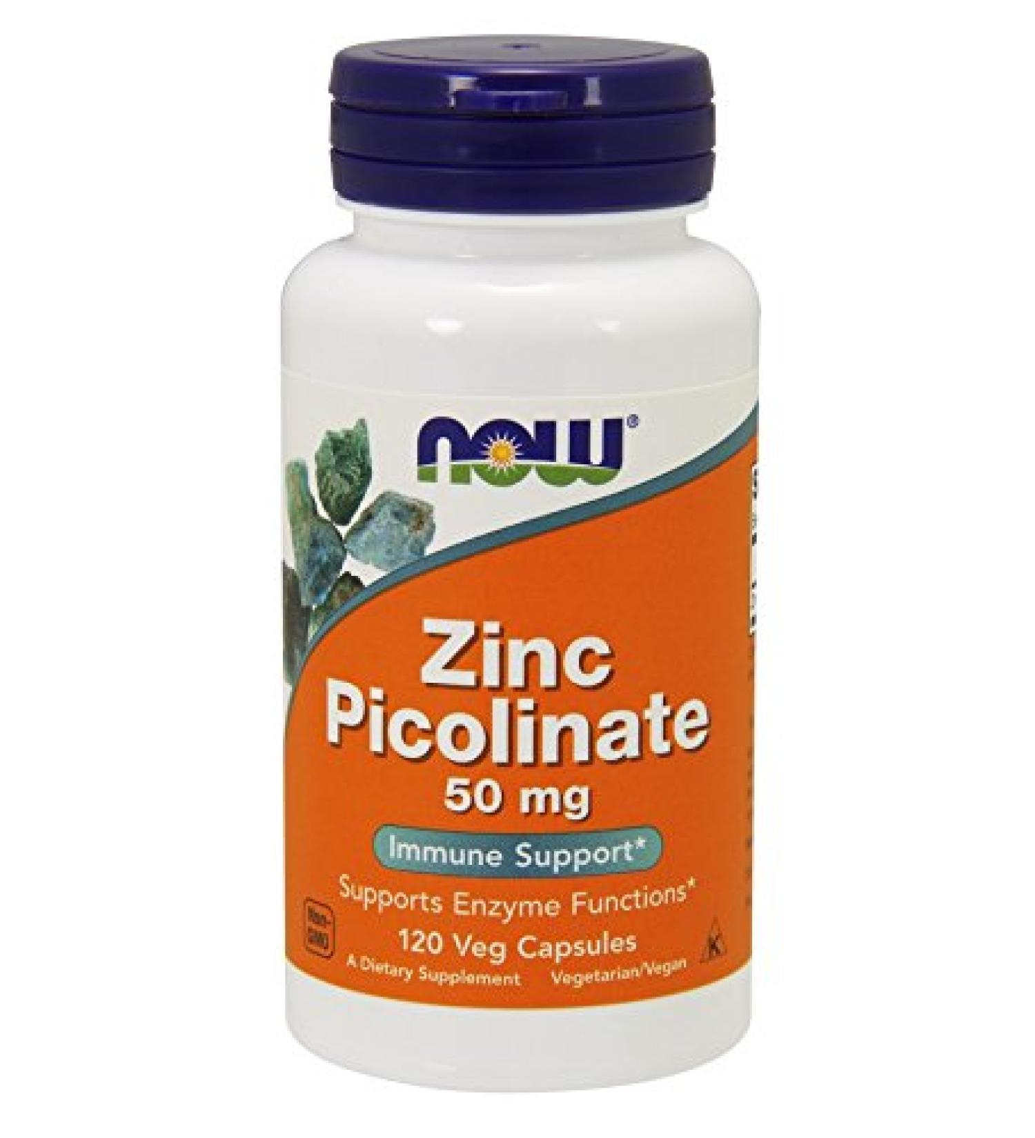 Now Brand Now Zinc Picolinate 50Mg 120 Count