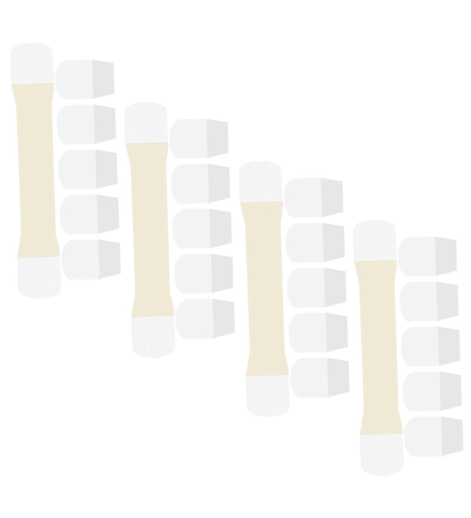 POPETPOP 4pcs Neck Lift Stickers Lifting Belt Face Beauty Tape Rubber Neck Care Tape Swan Neck Patch Silky 20.5x4cm As Shown - Buy Online on GoSupps.com