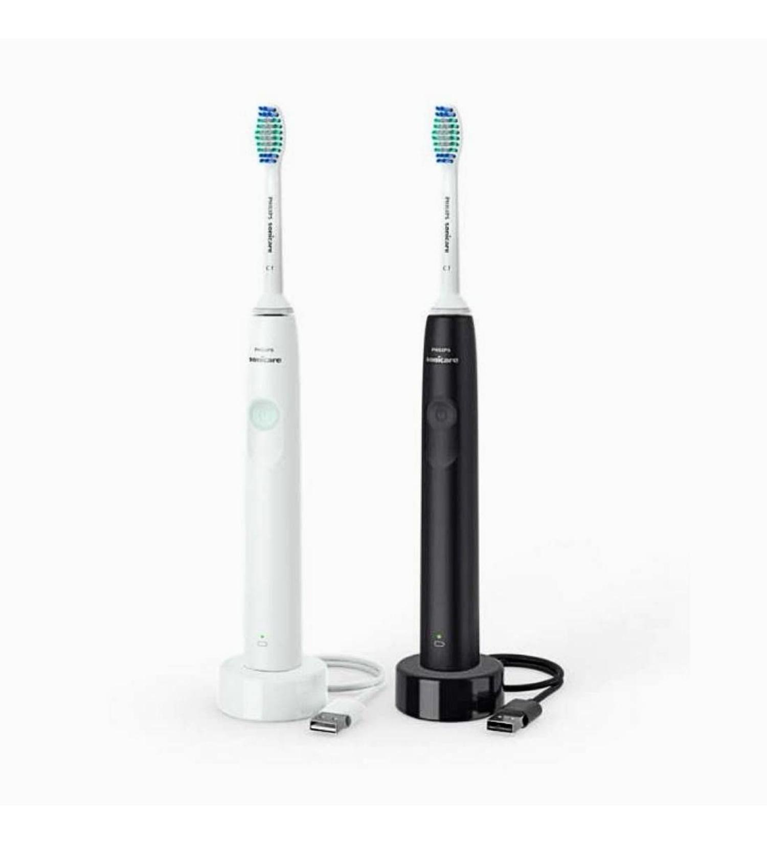 Philips Sonicare HX3665/04 Series 2300 Rechargeable Electric Toothbrush | Dynamic Cleaning Action | Quadpacer & SmarTimer | Black and White - Buy Online on GoSupps.com