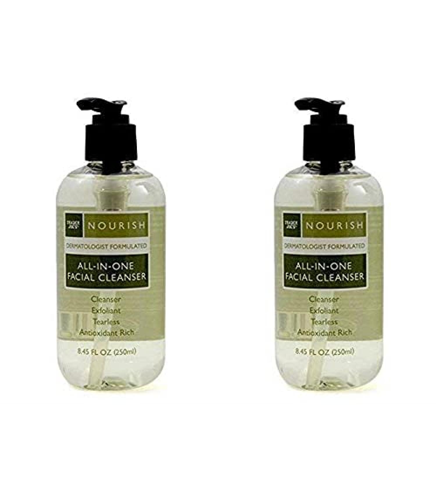 Trader Joe's Nourish All-in-one-facial Cleanser SET of 2