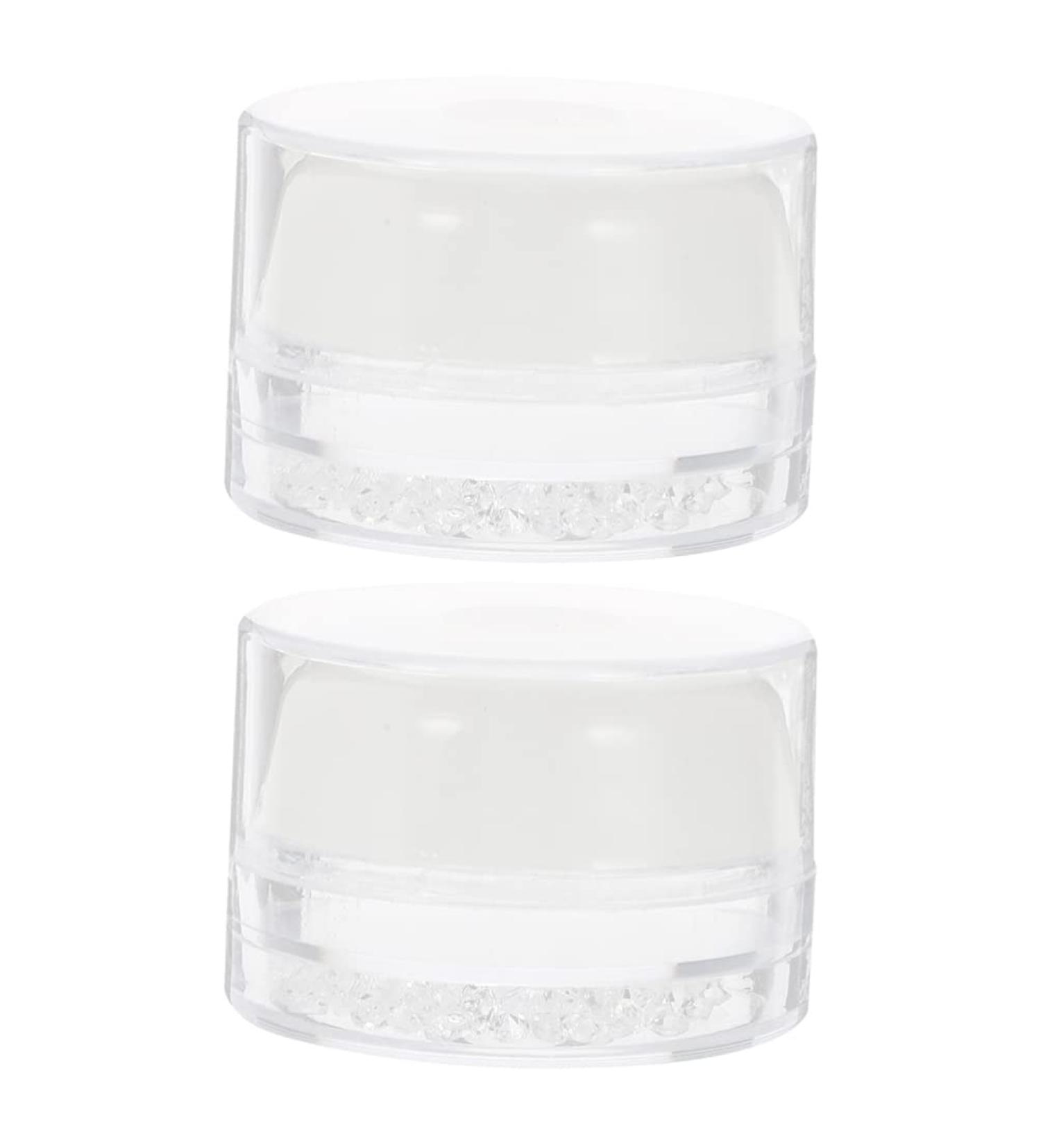 Buy French Silicone Nail Stamp Set - 2 Clear Jelly Stamping Tools for DIY French Tip Nail Art - Perfect for Home & Salon Use - Buy Online on GoSupps.com