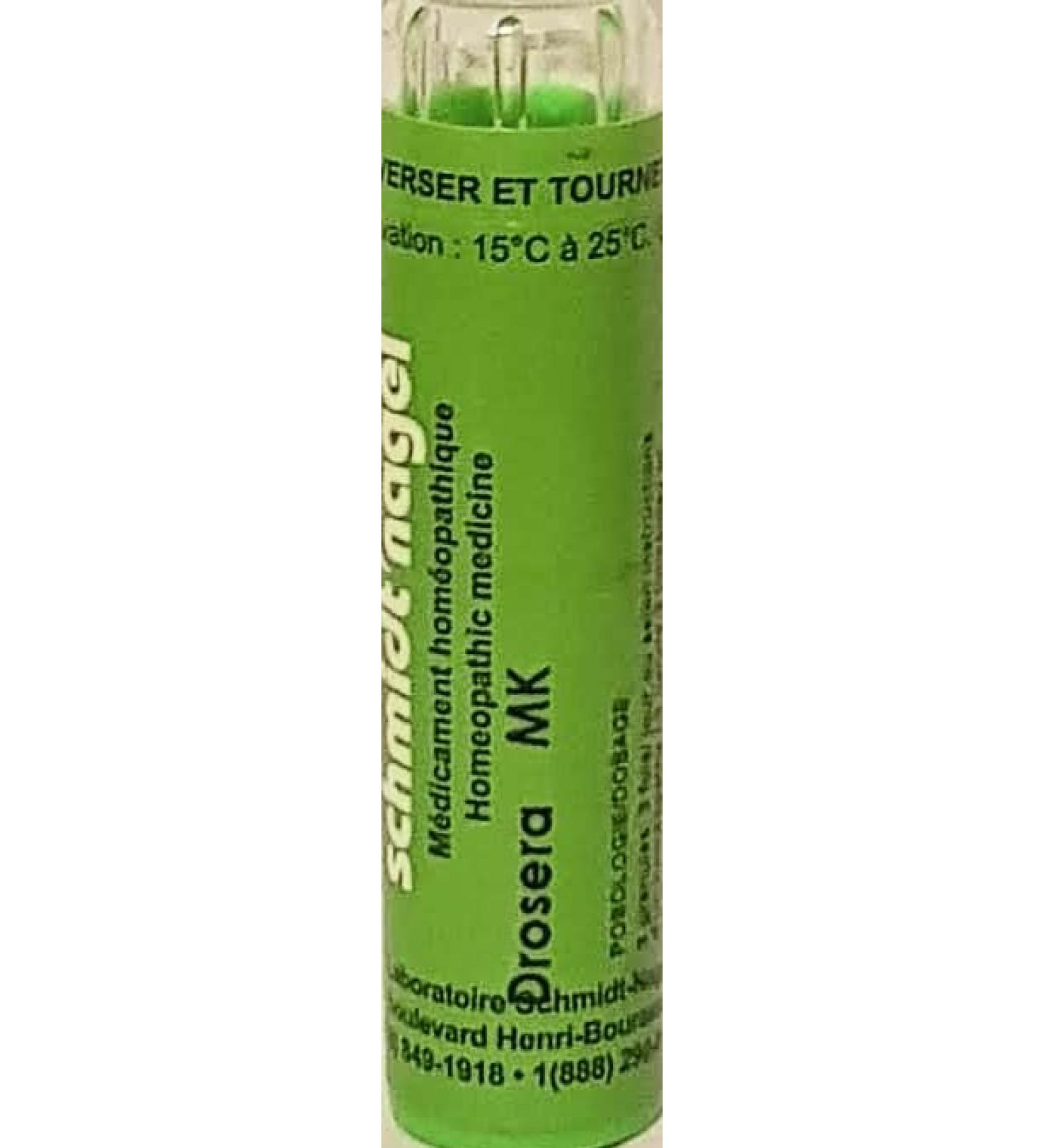 Drosera MK (1M) Homeopathy Medicine Schmidt-Nagel Canada (Homeodel) 90 pellets/granules - Buy Online on GoSupps.com