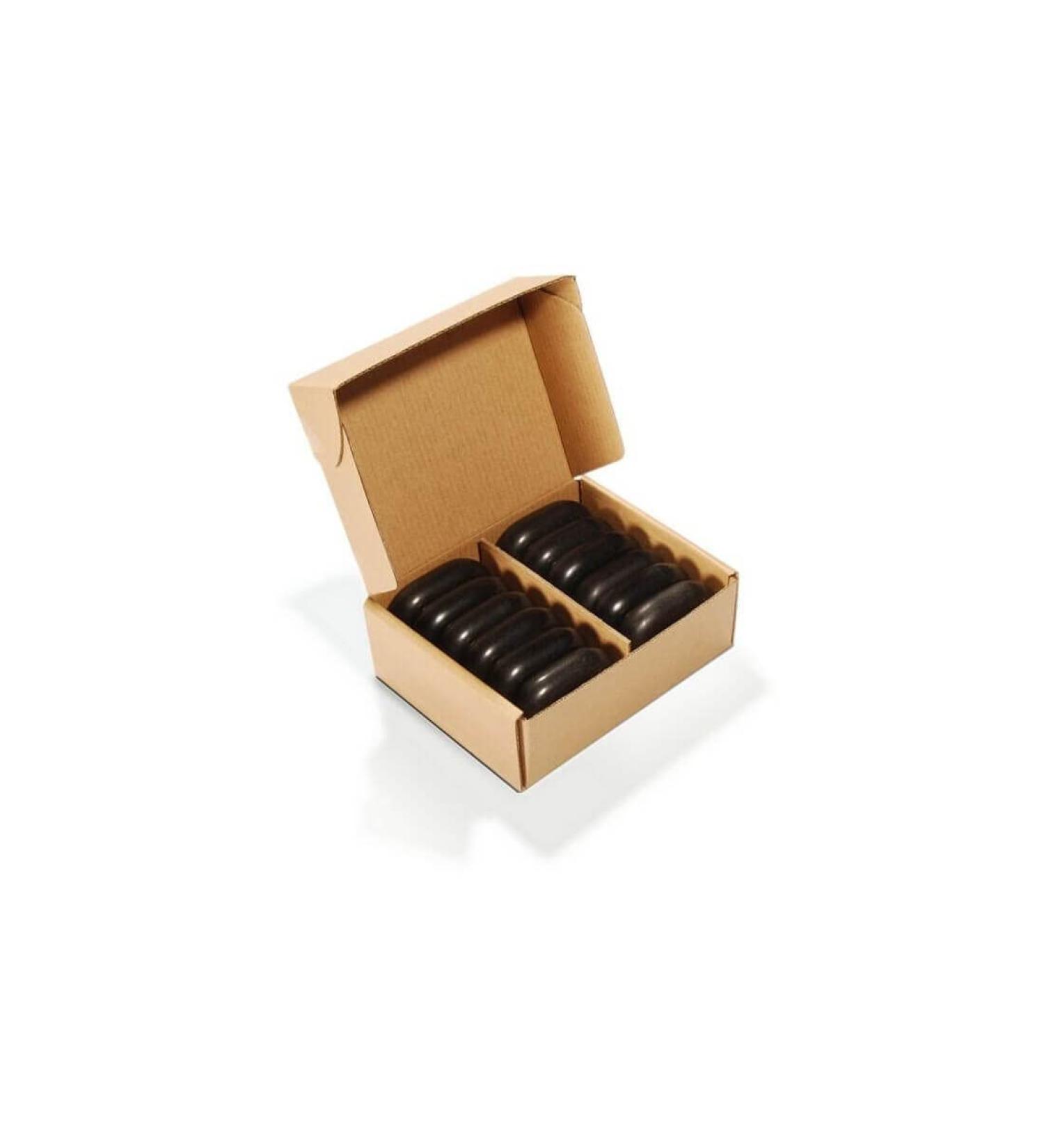 Sens Original Oval Massage Stones - Set of 12 | Premium Quality Healing & Relaxation Stones | Perfect for Home and Spa Use - Buy Online on GoSupps.com