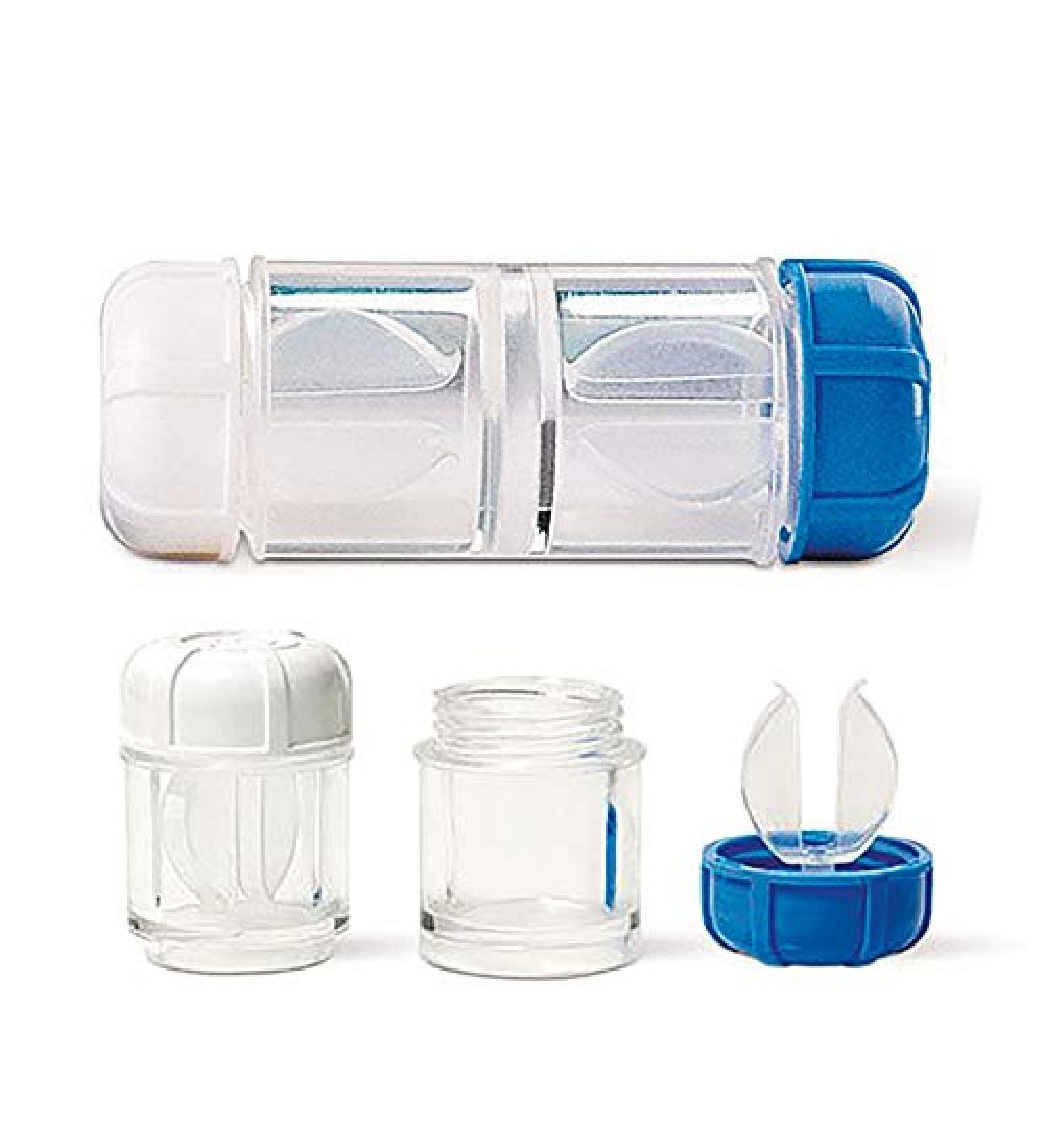 Antimicrobial contact lens container (SynergiGP) for rigid (hard) contact lenses 1