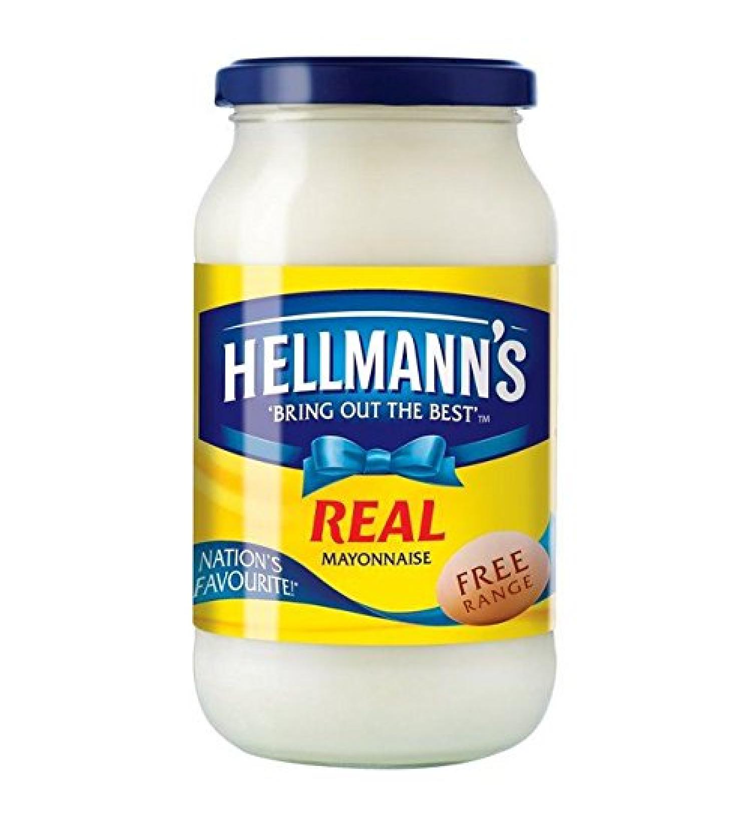 Hellmann's - Real Mayonnaise - set of 2 jars of 400 g