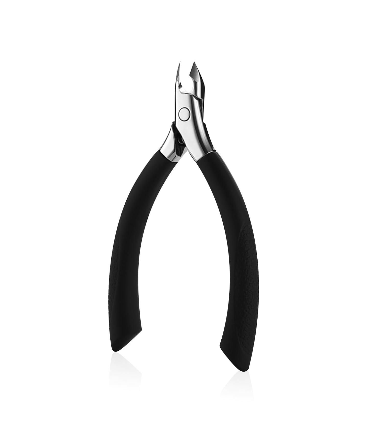 1 Piece Manicure Nippers Manicure Trimming Tool Cuticle Nippers Eagle Mouth Nippers Professional Toenail Nail Clippers with Rubber Handles Stainless Steel Cuticle Scissors - Buy Online on GoSupps.com