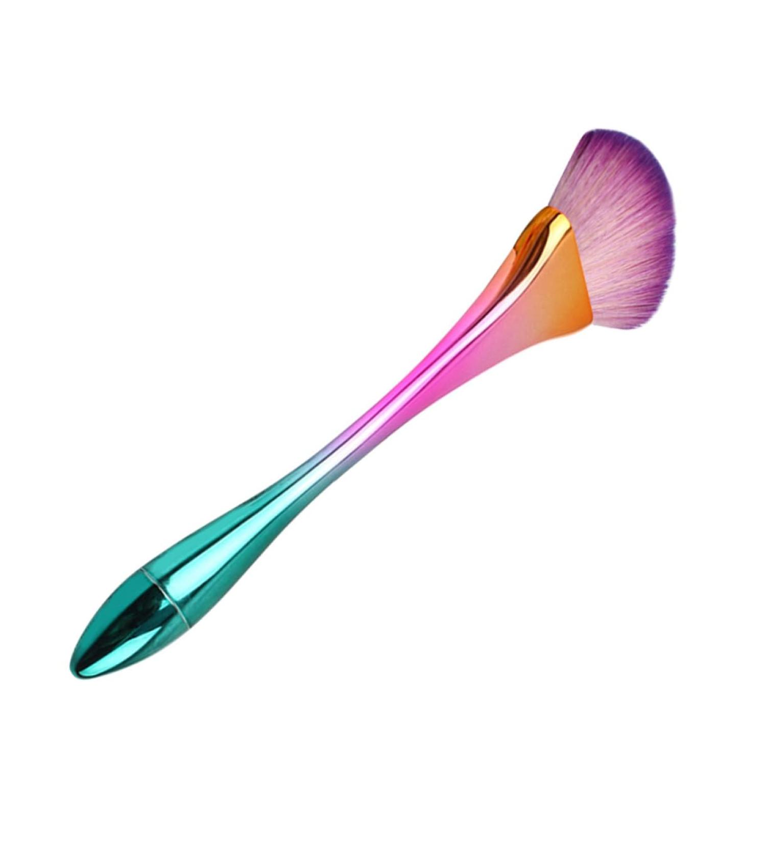 FOMIYES creative cosmetics brush pretty makeup brush fashion blush brush professional makeup brush creative powder brush colorful paint purple - Buy Online on GoSupps.com