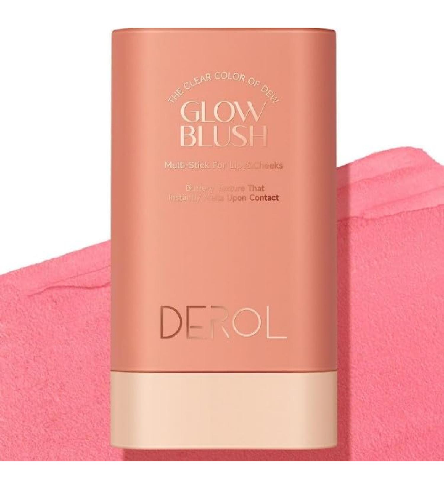 Tinted Moisture Stick Cheek Tint Blushes Cream | Make Up with Rotating Design Long Lasting Natural Cheek Tint Blushes Stick for Women Girls for Cheeks and Lips Pfrank - Buy Online on GoSupps.com