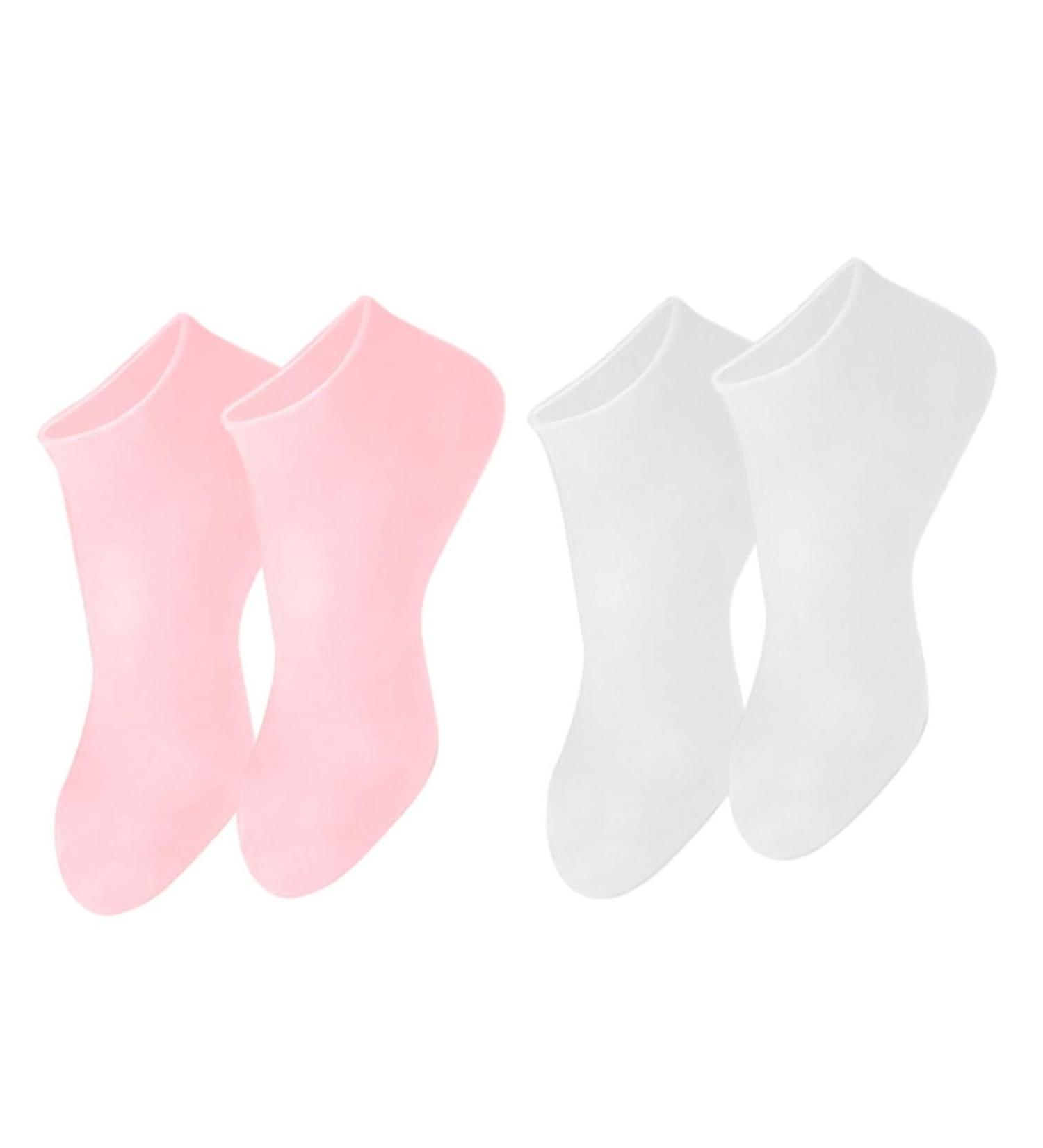 2 Pairs Exfoliating Moisturizing Socks Foot Care Calcetines Para Mujer Moisturizing Foot Masks Cracked Socks for Girls Moisturizing Socks Foot Cover Supplies Sebs Miss Feet - Buy Online on GoSupps.com