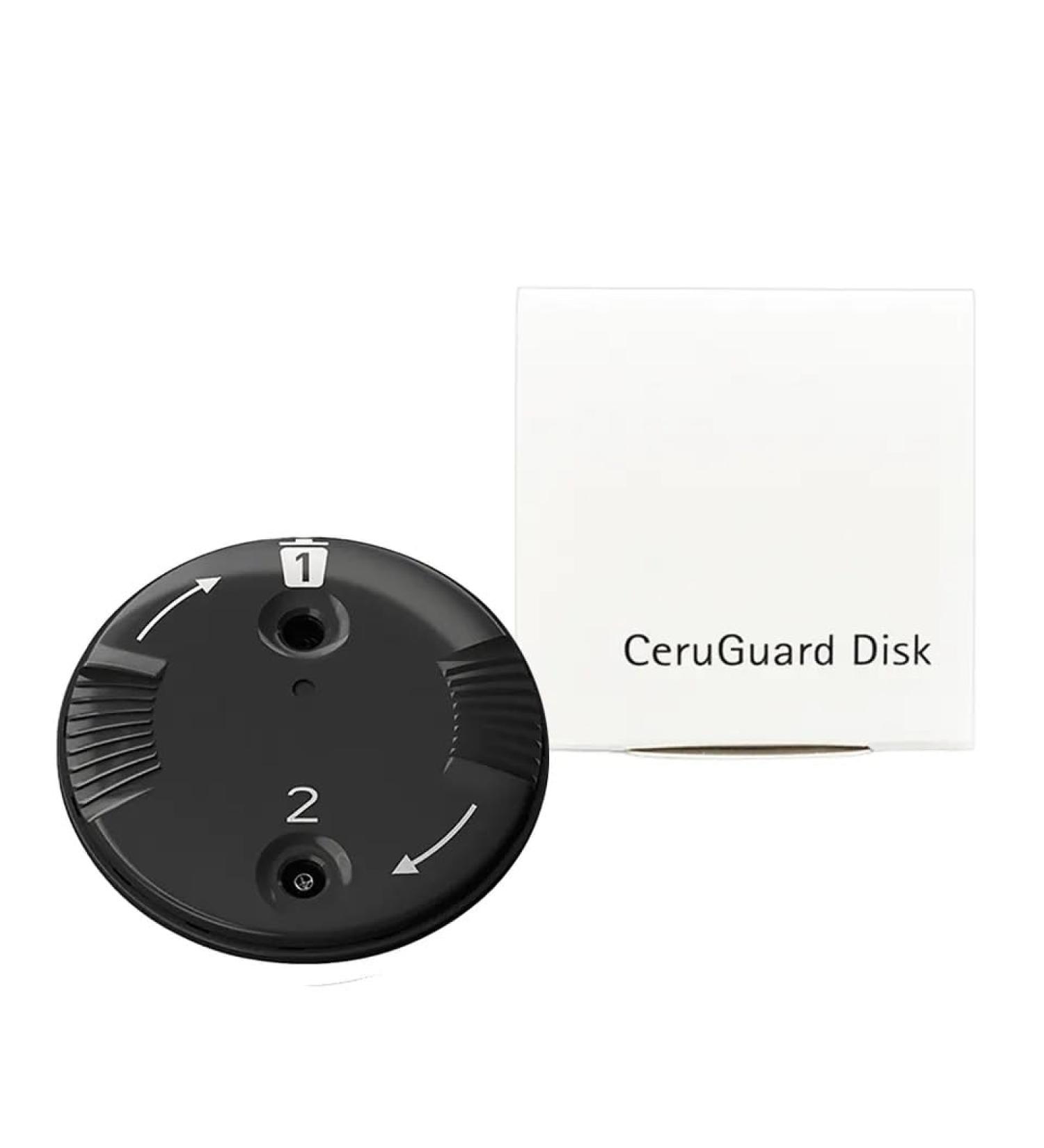 Direct Ceruguard Disk (donor with 8 filters) |Cerumen filter |Hearing aid filter |Like Phonak Cerushield |For Audeo Marvel Paradise Lumity |(8 filter - 1x disk)