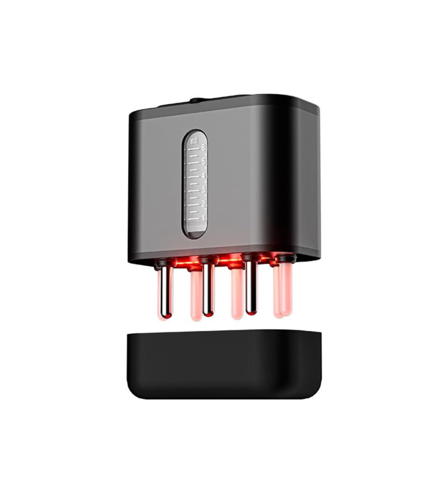 Buy Black Hair Oil Applicator & Scalp Massager | Electric Hair Massage Brush for Treatment & Growth | International Shipping - Buy Online on GoSupps.com