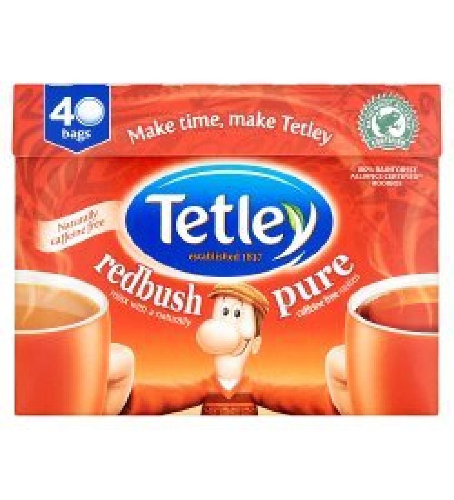 Tetley Tetley Redbush Tea Bags Pack of 40 tea bags 100g
