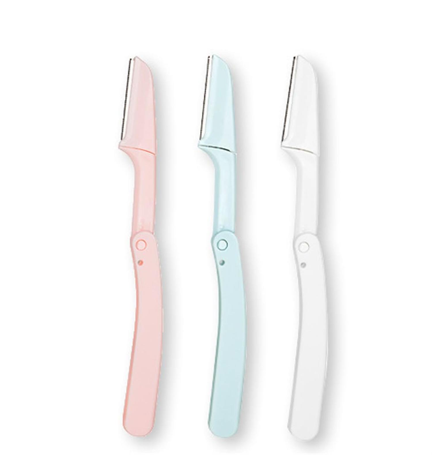Skin Planning Tool Set (3 Count) - Easy Face Razor & Hair Remover Blade for Women - Exfoliate & Smooth Skin - Buy Online on GoSupps.com