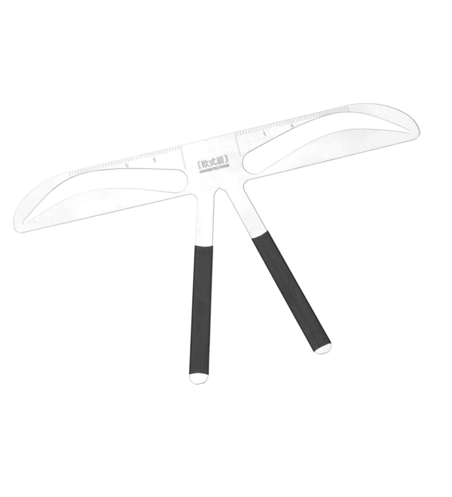 WOFASHPURET Makeup Gadgets Embroidery Eyebrow Ruler Numbers Stickers Digital Ruler Eyebrow Shaping Tool Eyebrow Marks Balance - Buy Online on GoSupps.com