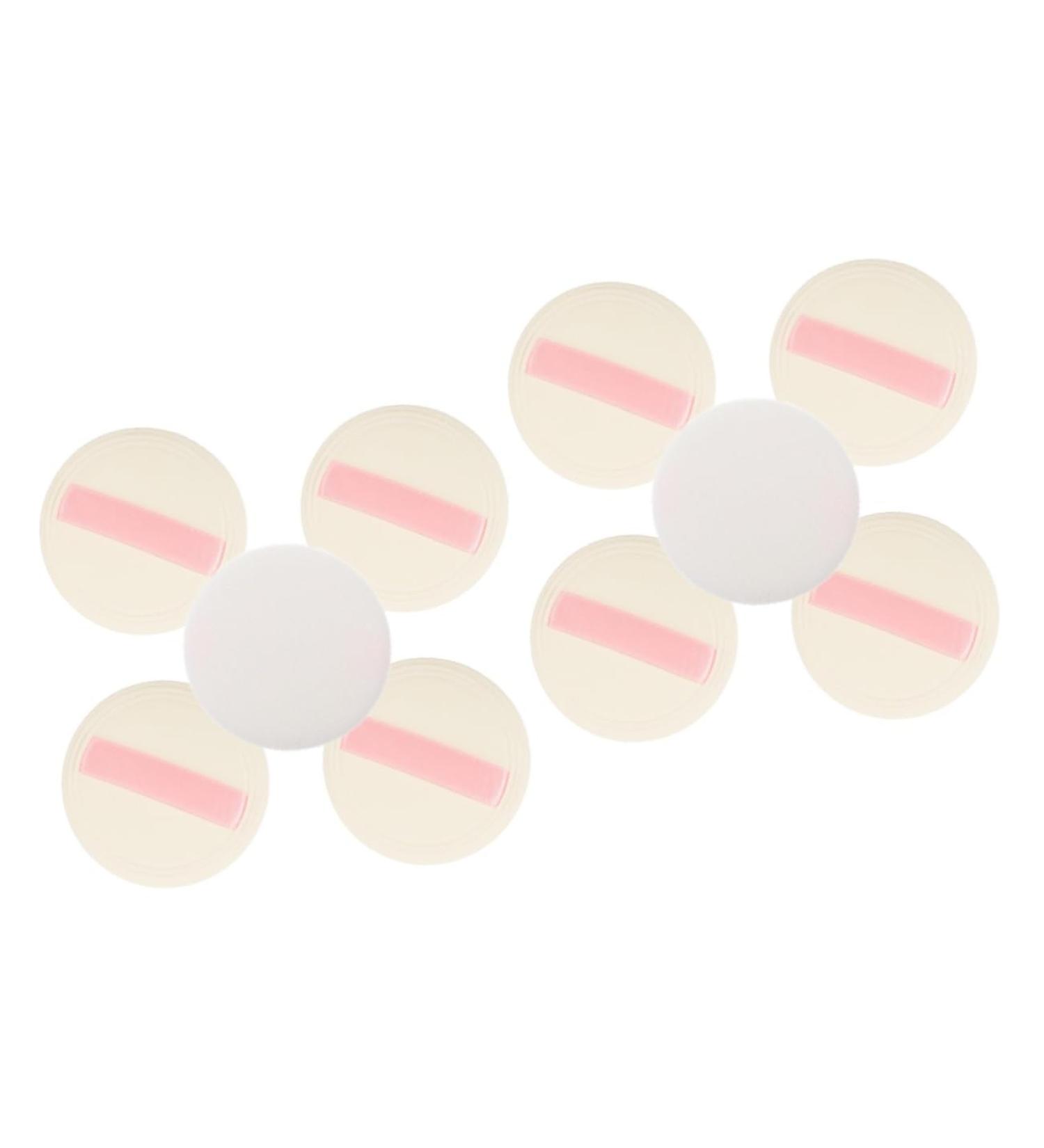 FRCOLOR 10 Pcs Body Puff Set - Premium Cotton Cosmetic Powder Puffs for Blush Setting Powder & Makeup | Perfect for International Shipping - Buy Online on GoSupps.com