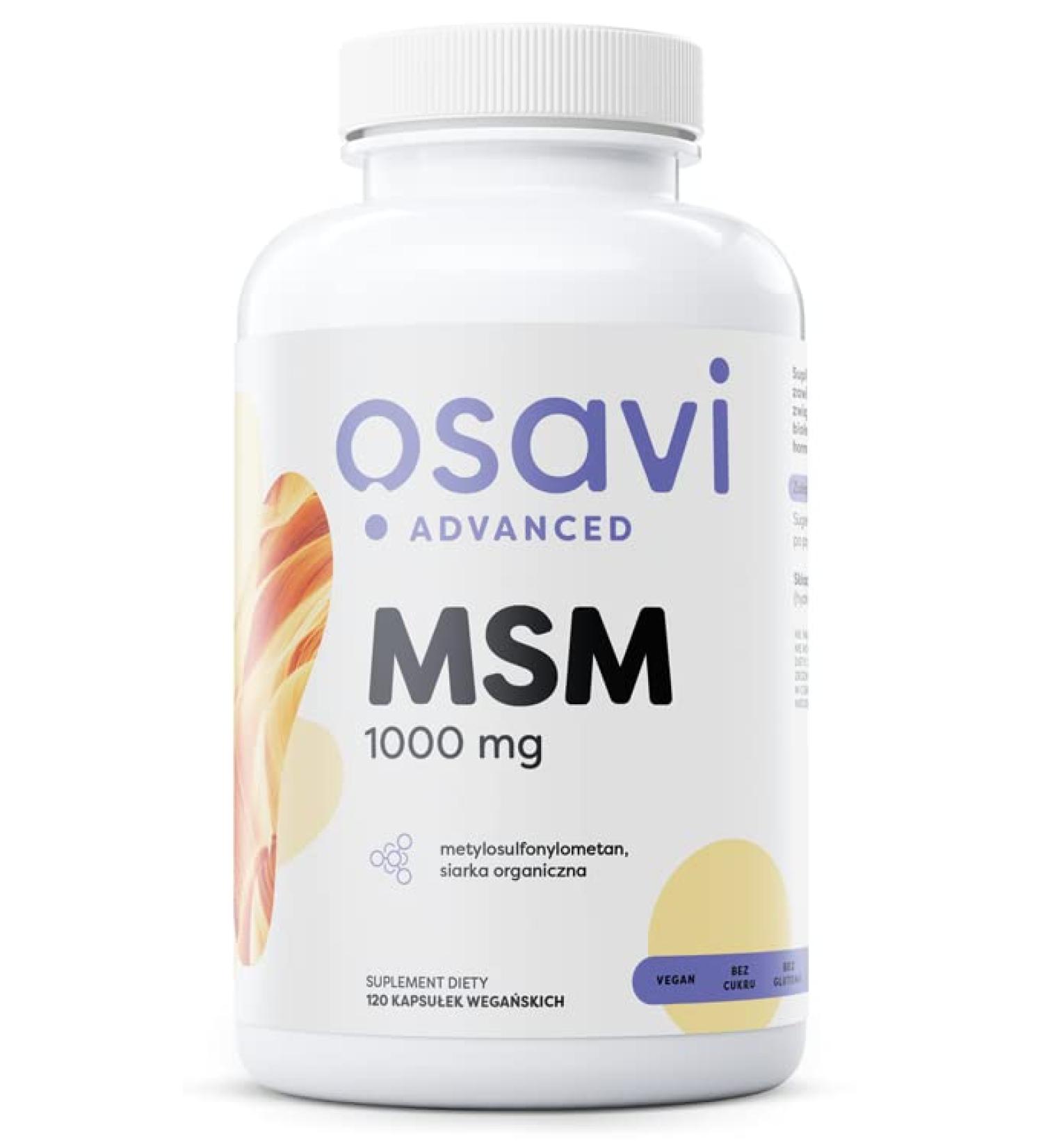 Olivit Sp Zoo Osavi MSM Advanced 1000 mg 120 vegan capsules - Buy Online on GoSupps.com