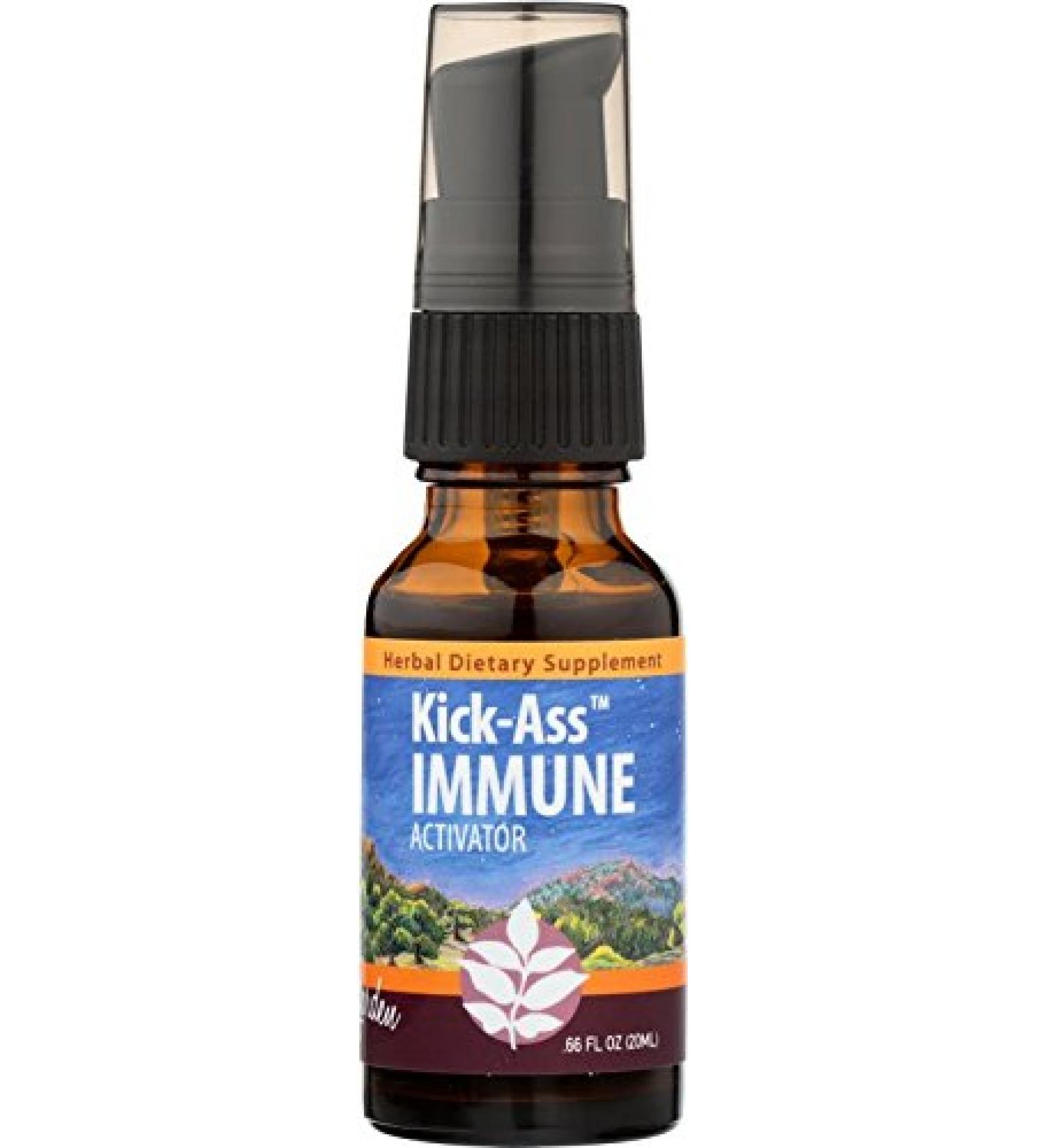 WishGarden Kick Ass Immune Activator 0.66 oz - Natural Immune Support - Buy Online on GoSupps.com