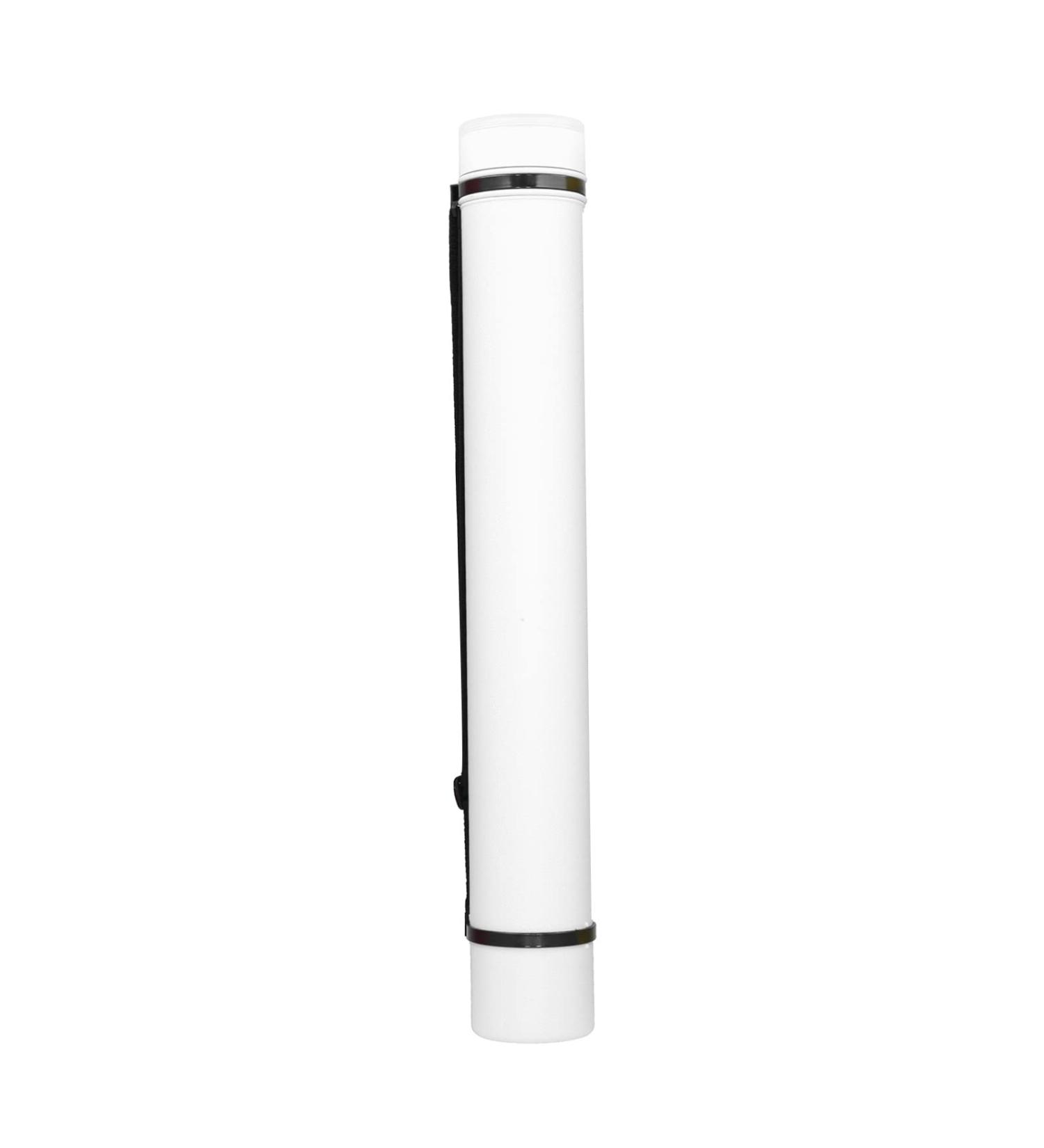 Waterproof Blueprint Tube Poster Storage - Large Capacity  Environmentally Friendly Plastic Tube with Strap - Ideal for Outdoor & Travel (White) - Buy Online on GoSupps.com