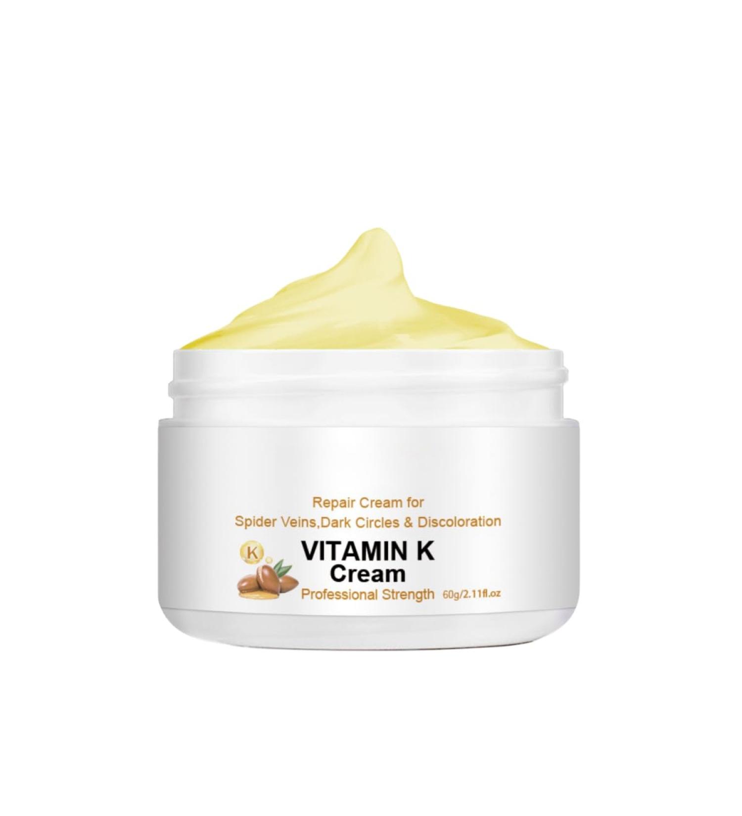 Vitamin K cream miracle varicose veins cream for legs varicose veins relief and restoration cream for legs cream serum for eliminating varicose veins moisturizing and - Buy Online on GoSupps.com