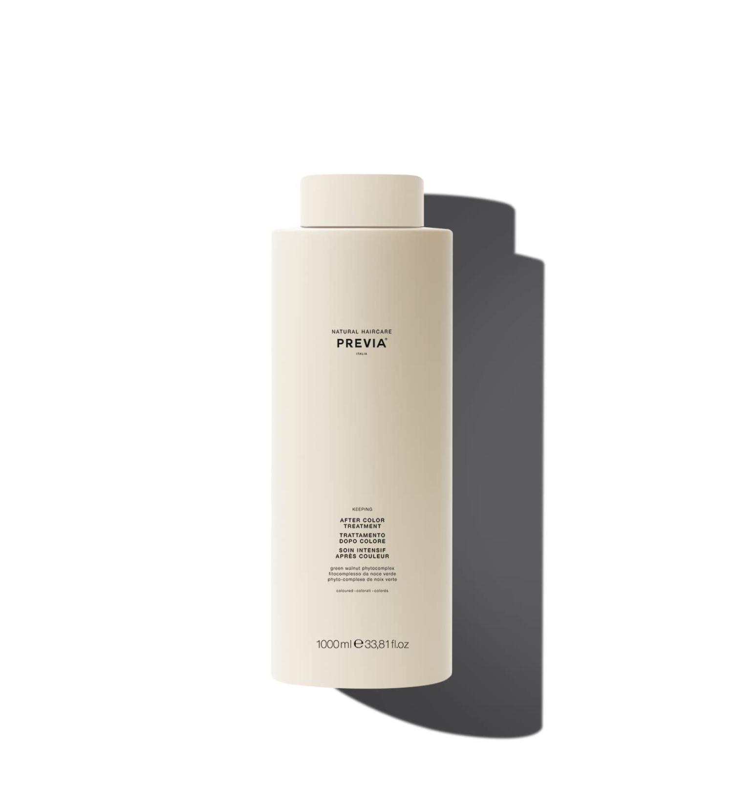Previa Keeping Organic Green walnut colour shine Treatment 1000ml - masque capillaire color  - Buy Online on GoSupps.com