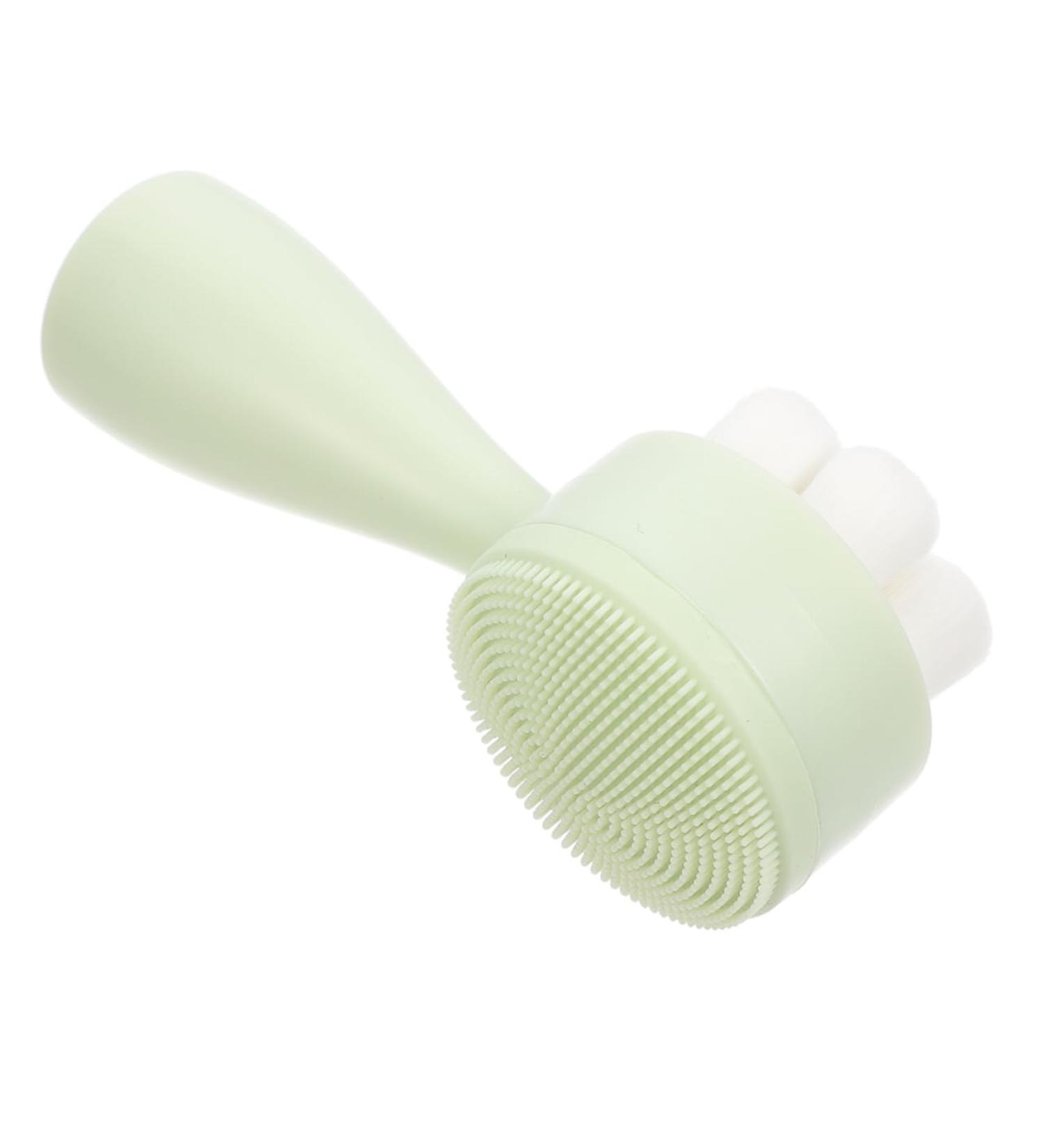 OHPHCALL Face Brush Silicone Exfoliating Pad Facial Cleaning Brush Face Massage Brush Travel Shave Soap Face Scrubber Brush for Massaging Skin Face Wash Silica Gel Household Facial Cleanser - Buy Online on GoSupps.com