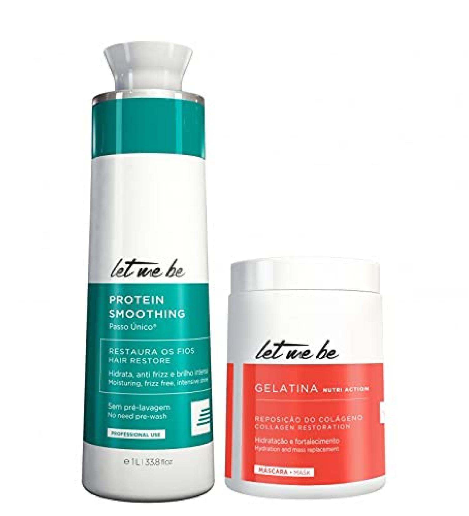 One-Step Protein Smoothing 1L + Let Me Be Moisturizing Gelatin 1kg