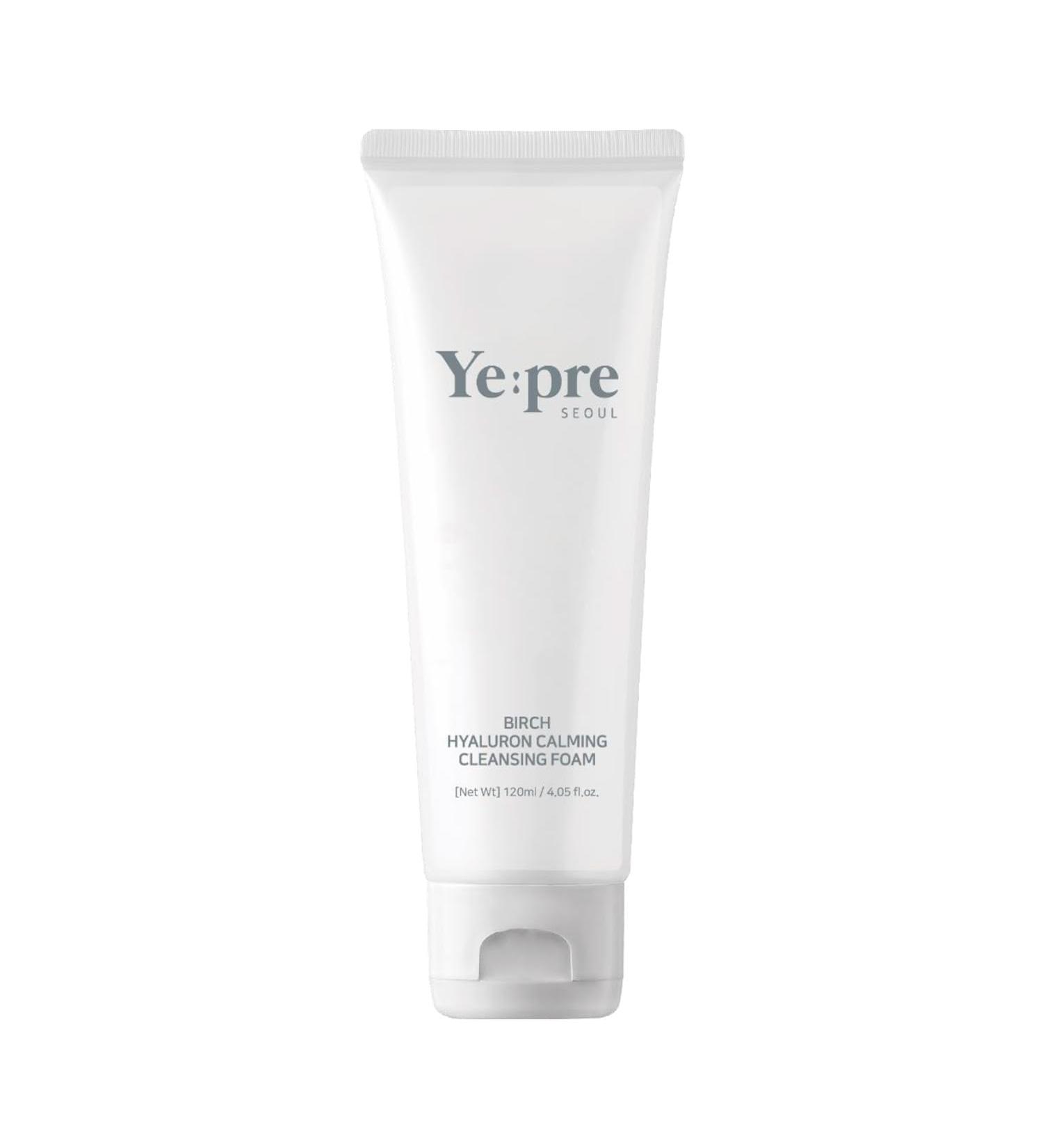 Ye:pre Seoul Birch Hyaluron Calming Cleansing Foam 3.3 Floz