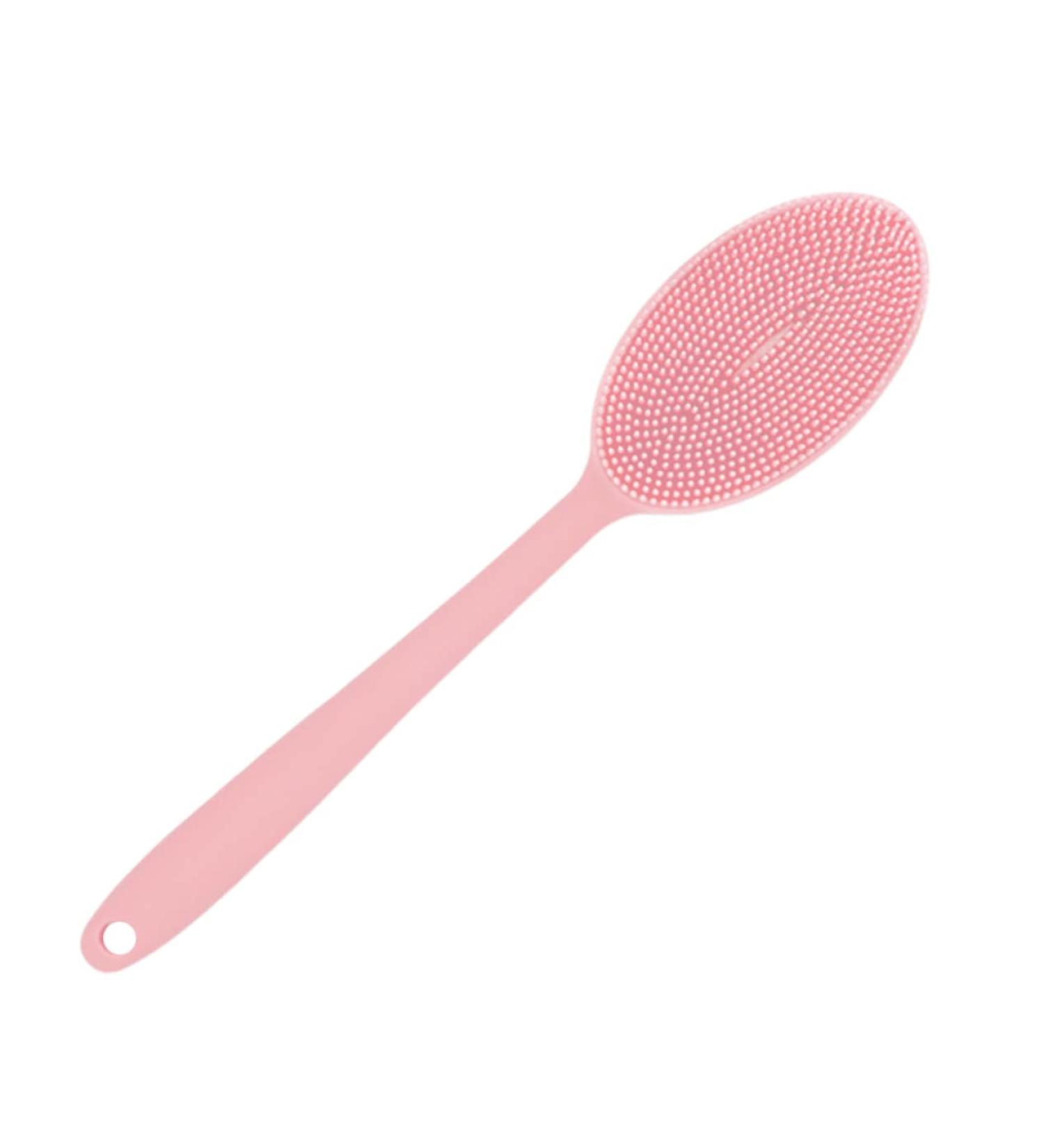 Silicone Body Bath Brush for Shower | Double Sided Exfoliating Scrubber - Buy Online on GoSupps.com