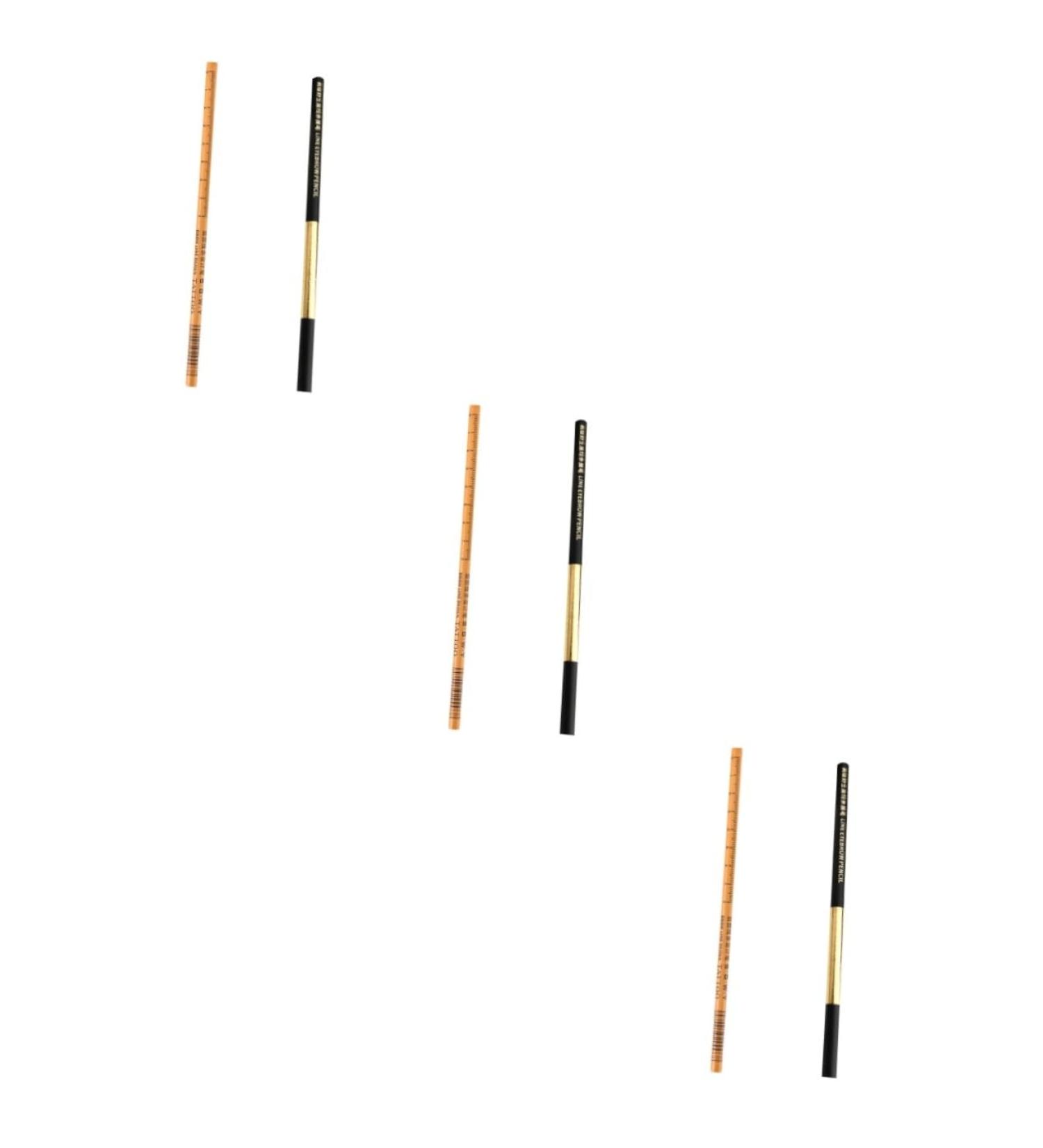 Hemoton 6 Pcs Eyebrow Pencil Microblading Eyebrow Pen Brown Eyeliner Hard Core Wooden Cosmetic Miss - Buy Online on GoSupps.com