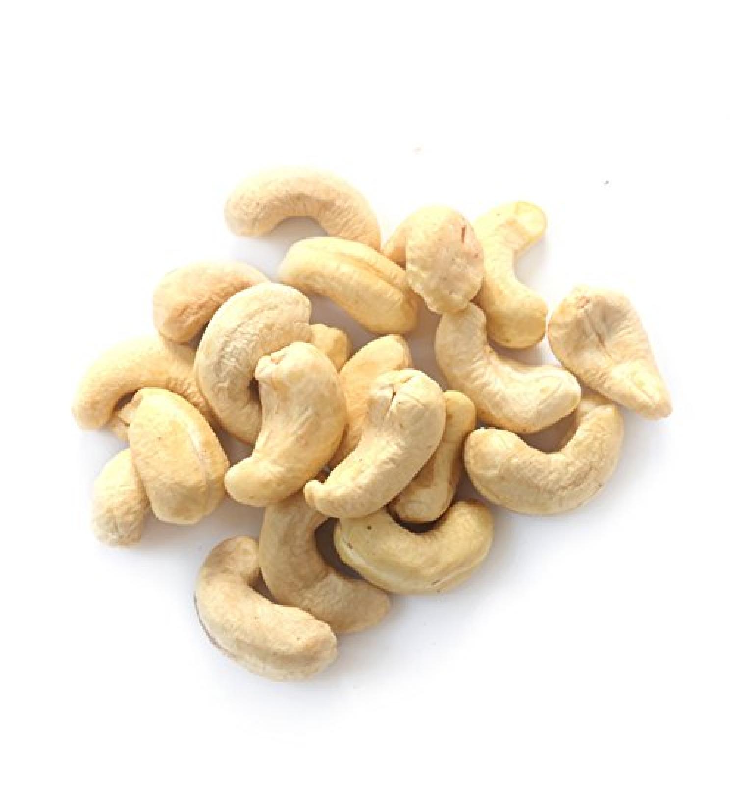 Naturkost Schulz Organic Unsalted Cashew Nuts 500g - 1st Quality No Additives Gluten-Free Snacks - Buy Online on GoSupps.com