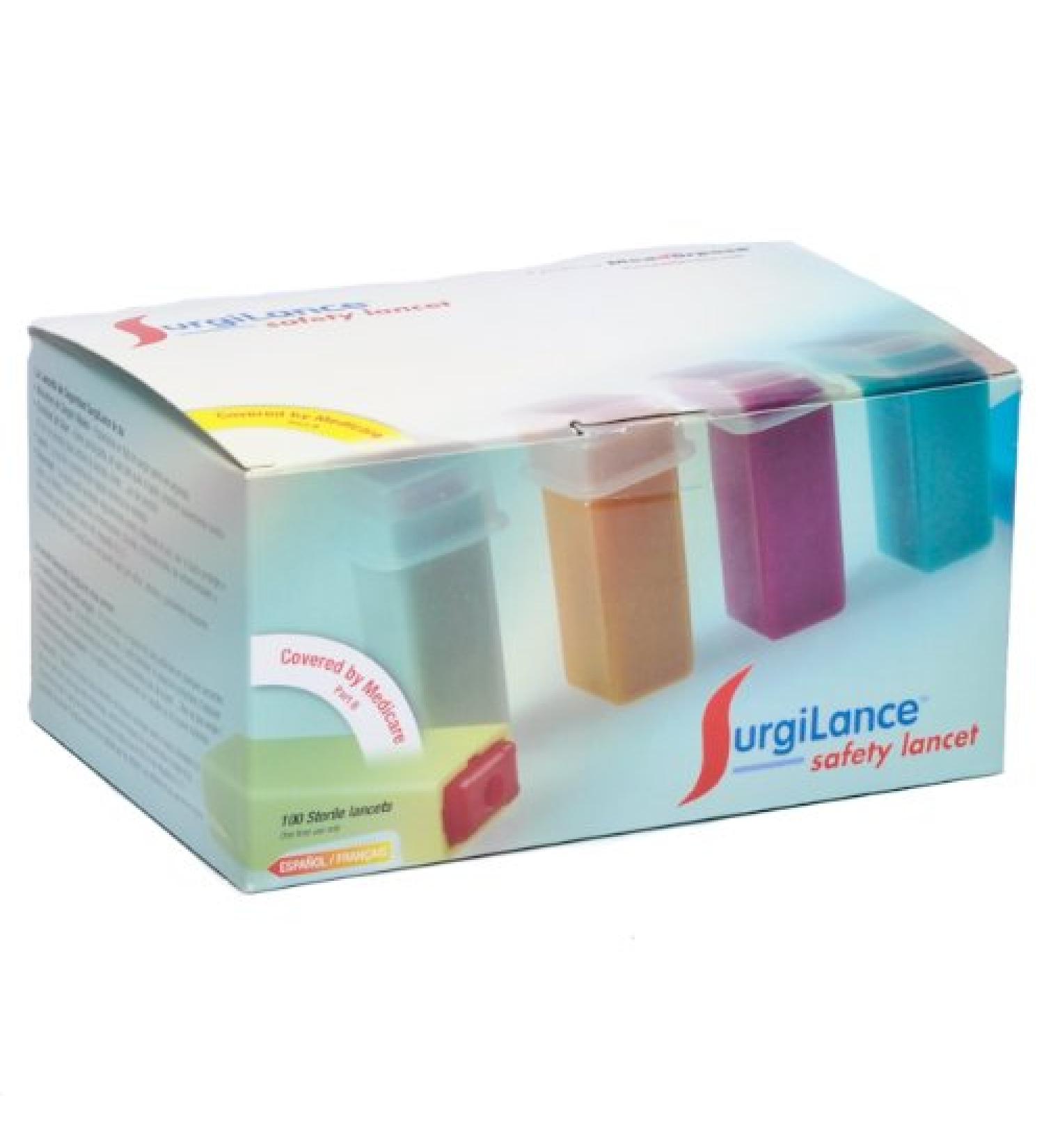 Medipurpose - Surgilance Safety Lancets SLN300 2.8mm 100/bx