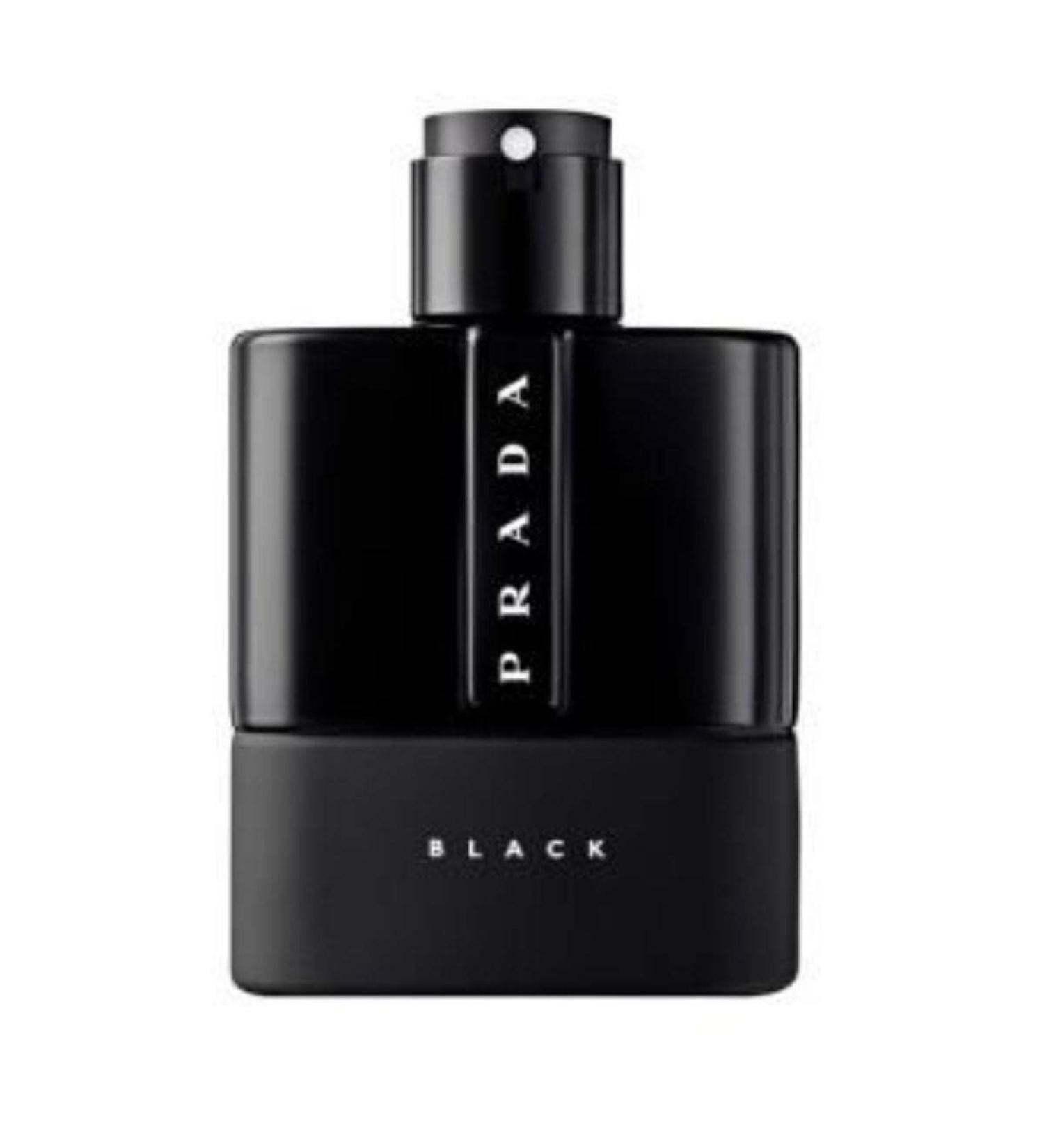 Prada Luna Rossa Black for Men Eau de Parfum Spray, 3.4 Ounce Wood  3.4 Fl Oz (Pack of 1)