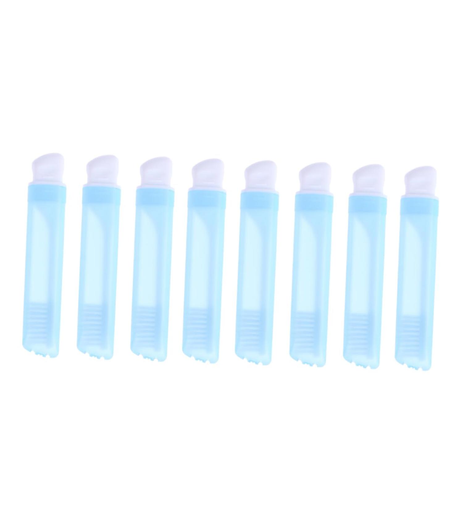 Minkissy 8-Pack Foldable Toothbrush Set - Soft Bristle Travel Accessories for Kids & Orthodontists - Perfect for Children's Dental Hygiene - Buy Online on GoSupps.com