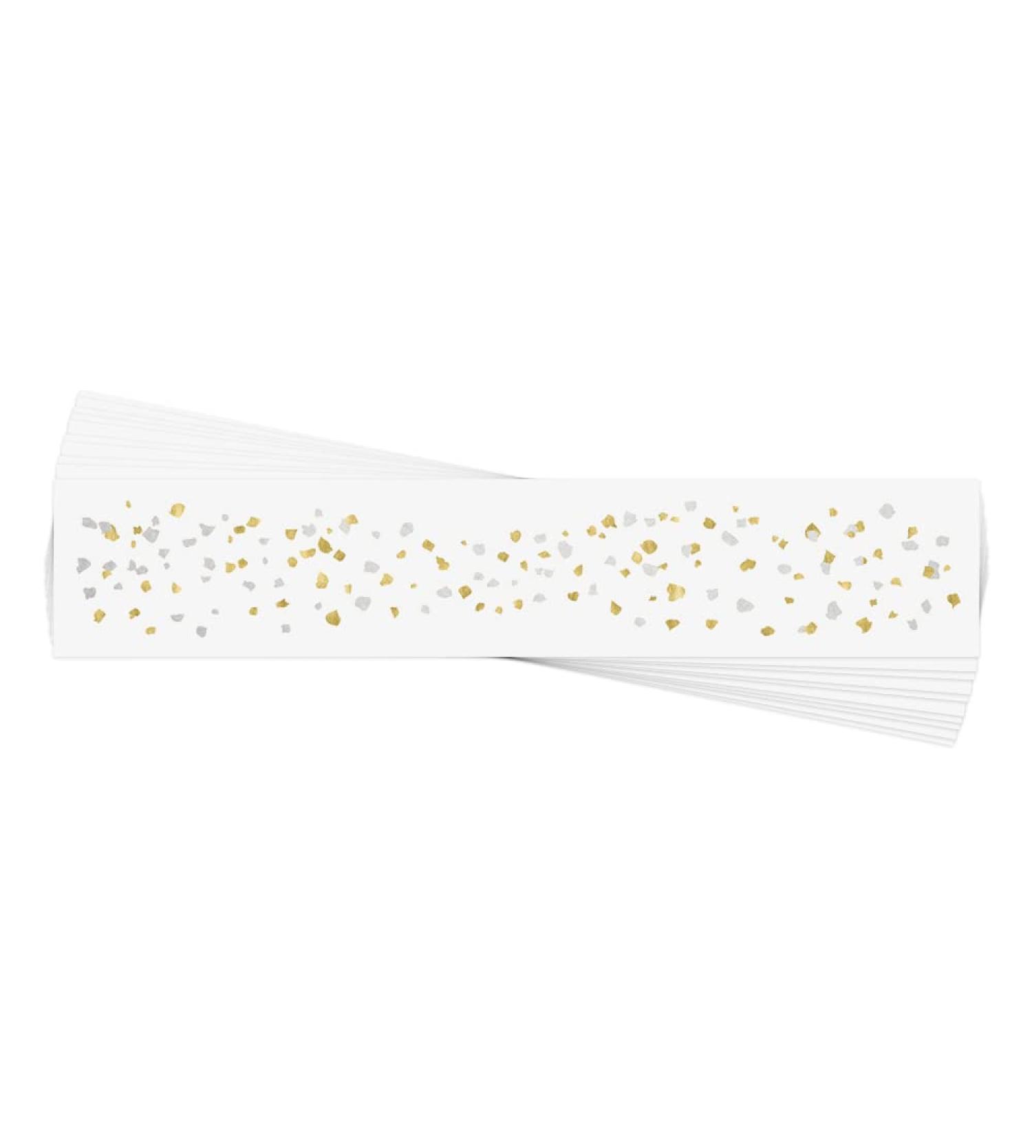 Champagne Fizz Confetti Freckles Set Premium Boho Metallic Flash Tattoos (10 Pack) - Buy Online on GoSupps.com