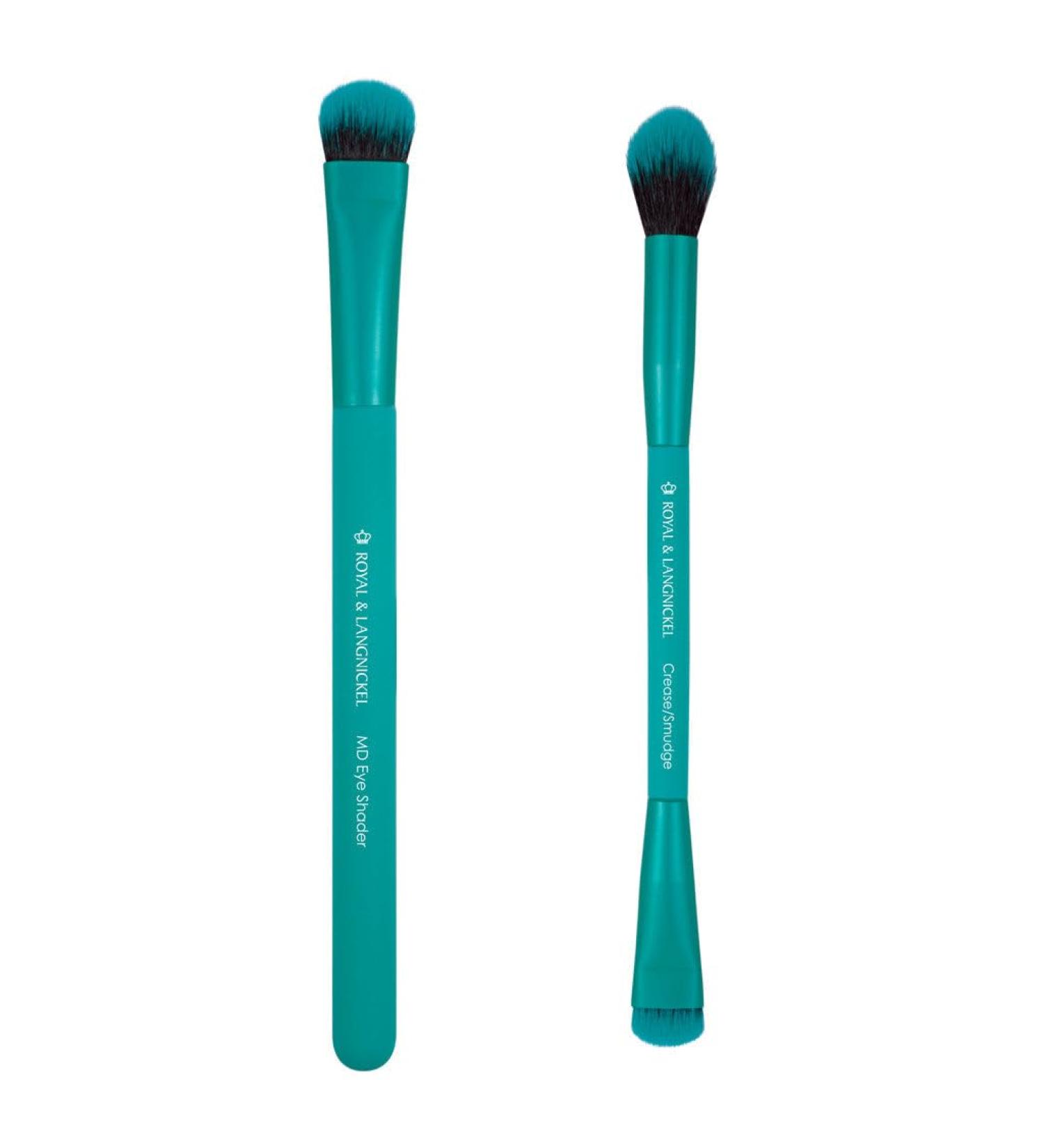 MODA EZGlam Duo Smoky Eye Makeup Brush Kit - Perfect for Flawless Eyeshadow Application | International Shipping Available - Buy Online on GoSupps.com