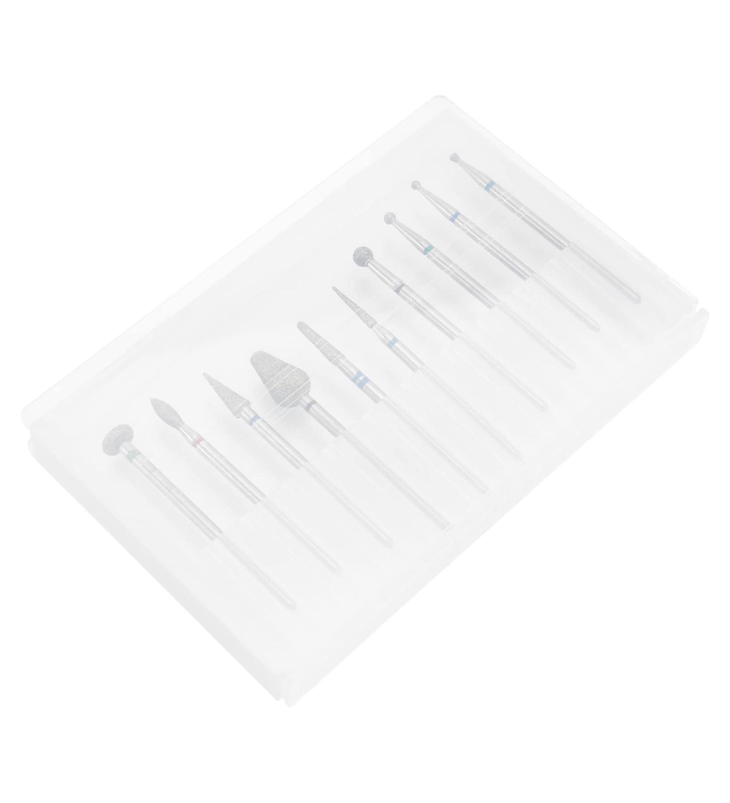 POPETPOP 1 Nail Polish Tool Nail Grinding Head Nail File Head Nail Bit Fine Grit Diamond Nail File Bits Polish Remover Drill Nail Drill Bits Nails Kit Corundum Stainless Steel - Buy Online on GoSupps.com