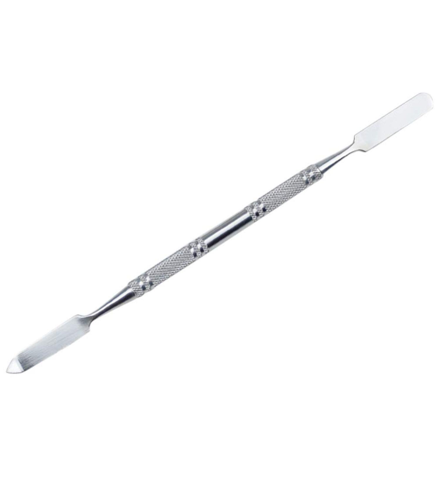 Milist Stainless Steel Makeup Spatula - Double Headed Cosmetic Scoop for Lipsticks Concealer Foundation & Eyeshadow - Perfect for Depotting | International Shipping - Buy Online on GoSupps.com