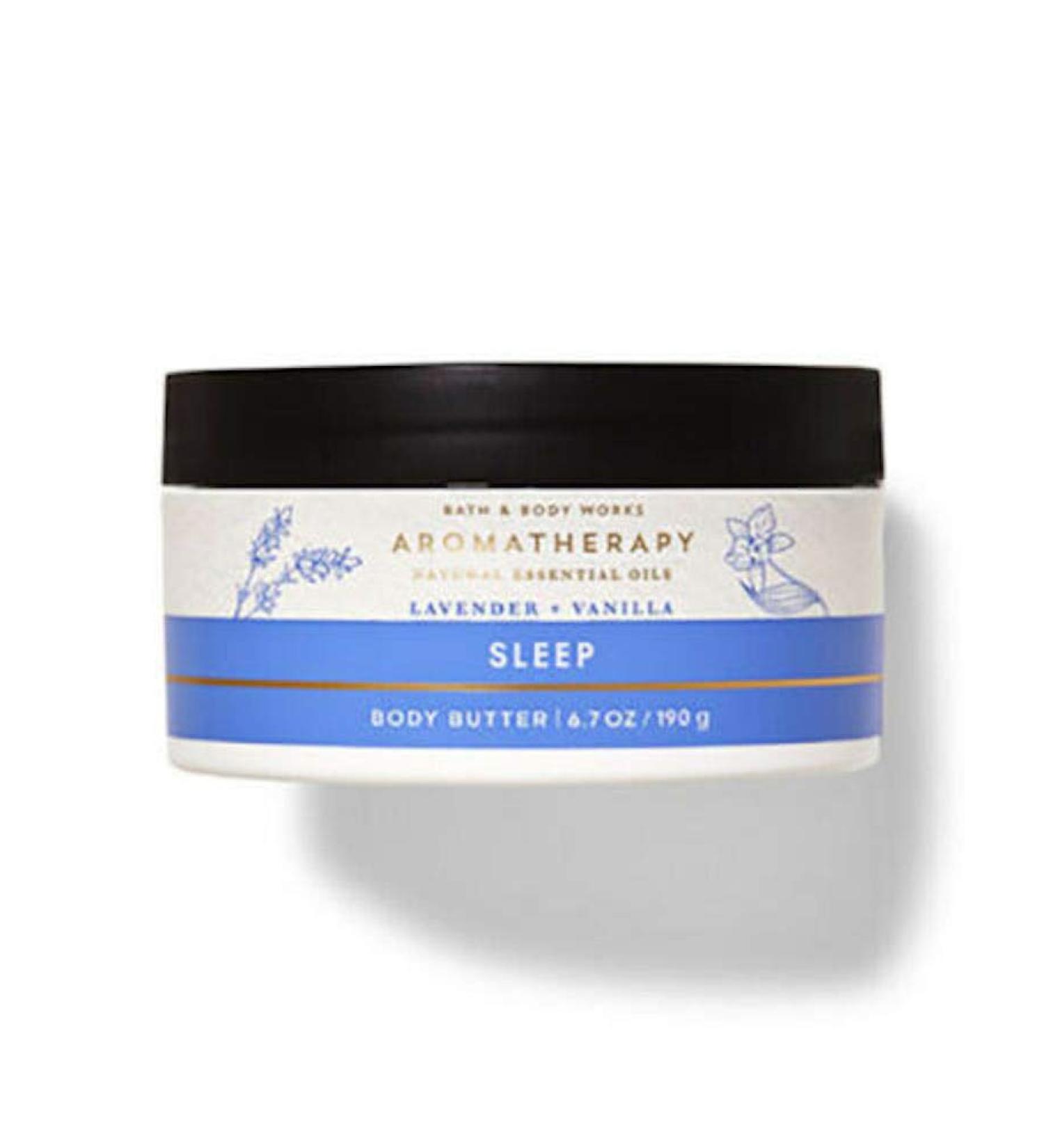 Bath and Body Works Aromatherapy Body Butter - SLEEP - LAVENDER + VANILLA - 6.7 oz