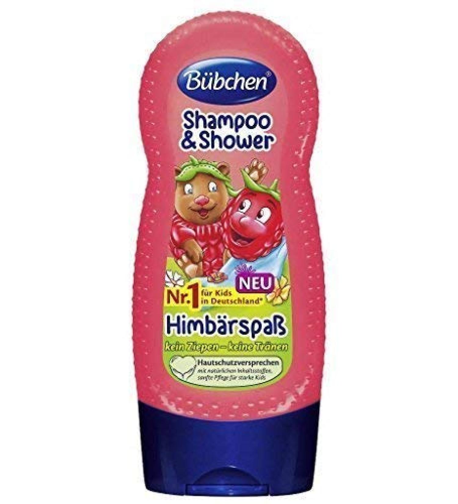 little boy B bchen Shampoo & shower gel 50 ml raspberry pleasure 2 pieces 2 x 50 ml