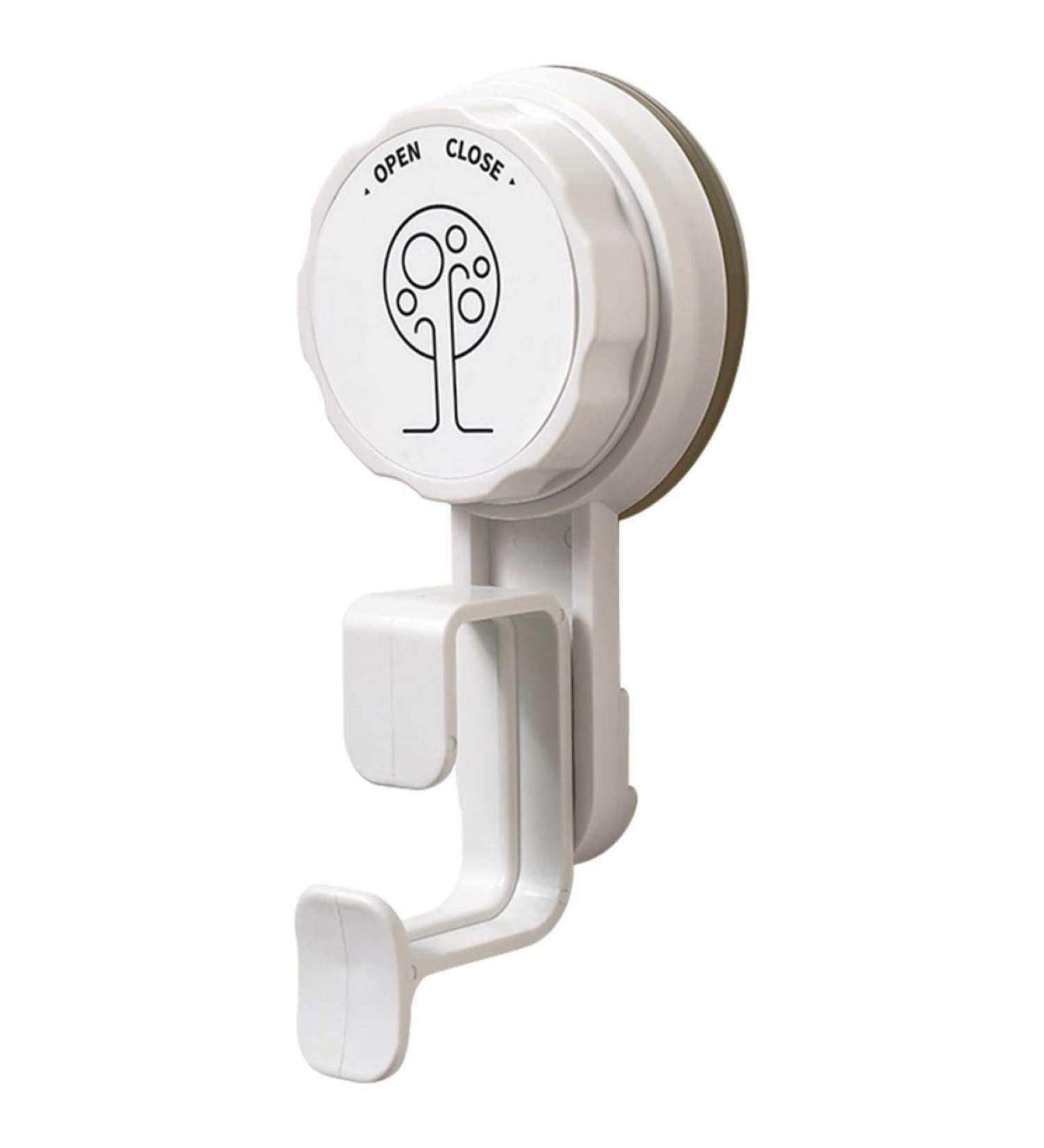 HONMEET Suction Cup Hook Coat Hook Key Holder for Wall Traceless Hooks Bathroom Hooks Bathroom Wash Pot Lid Holder Plastic Sucker Pads Storage Hooks Punch- Hook Tub White Washbasin Abs - Buy Online on GoSupps.com