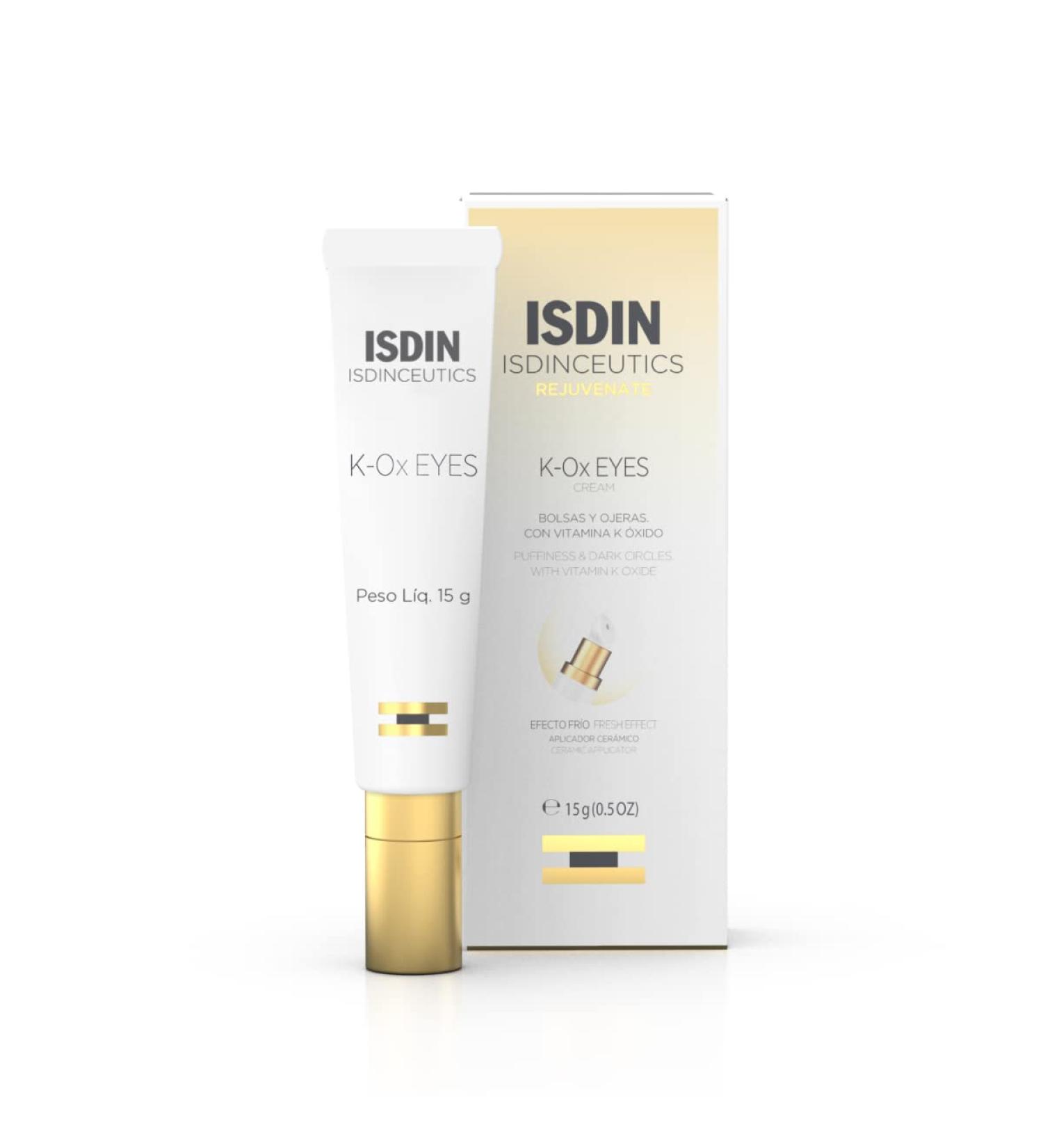 ISDIN K-Ox Under-Eye Brightening Cream | Anti-Aging, Vitamin K & Hyaluronic Acid | Reduce Puffiness & Dark Circles | Visible Results in 28 Days - Buy Online on GoSupps.com