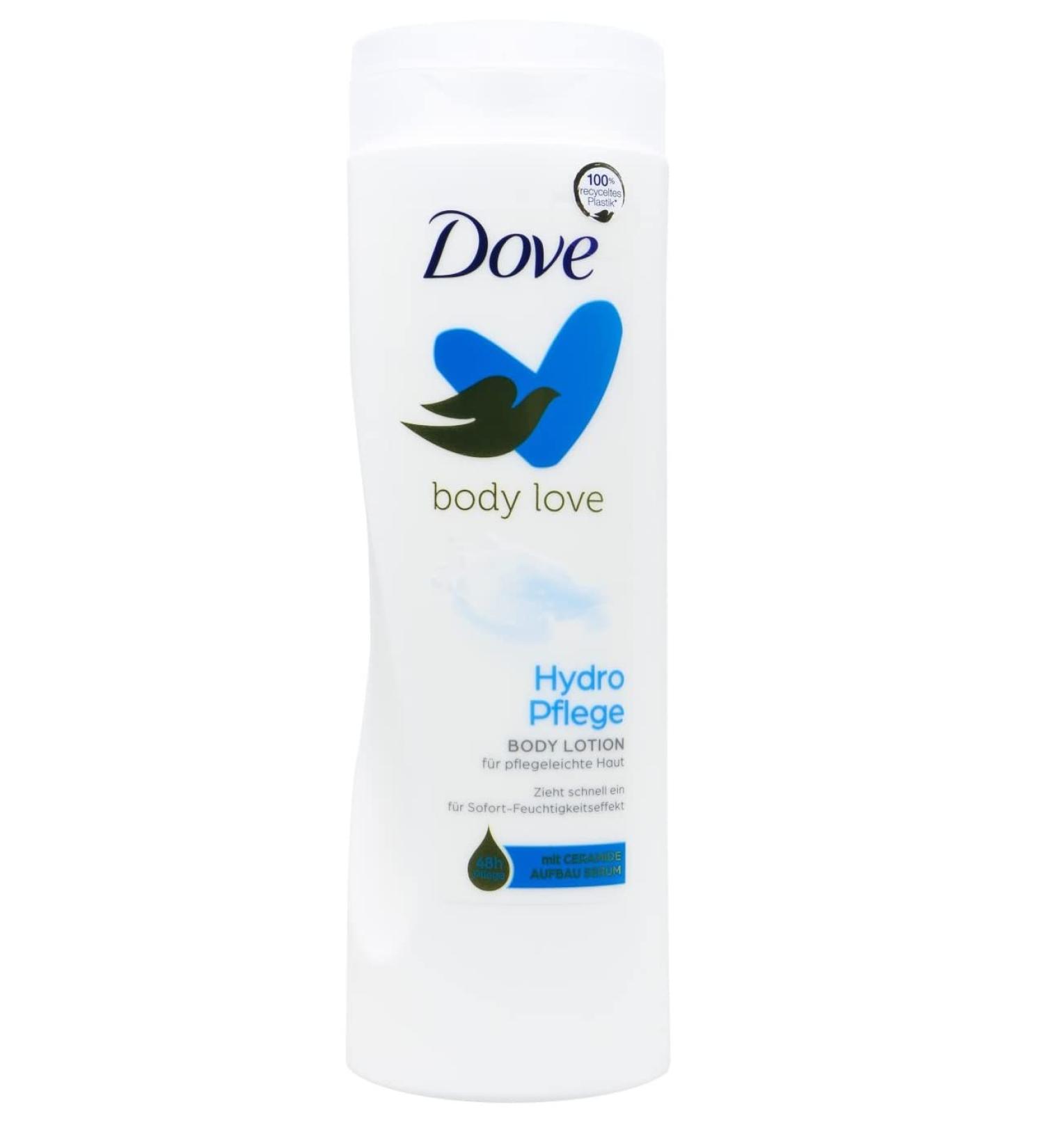 3 x DOVE Women Care Body Lotion "Hydro" - for normal skin - 400ml