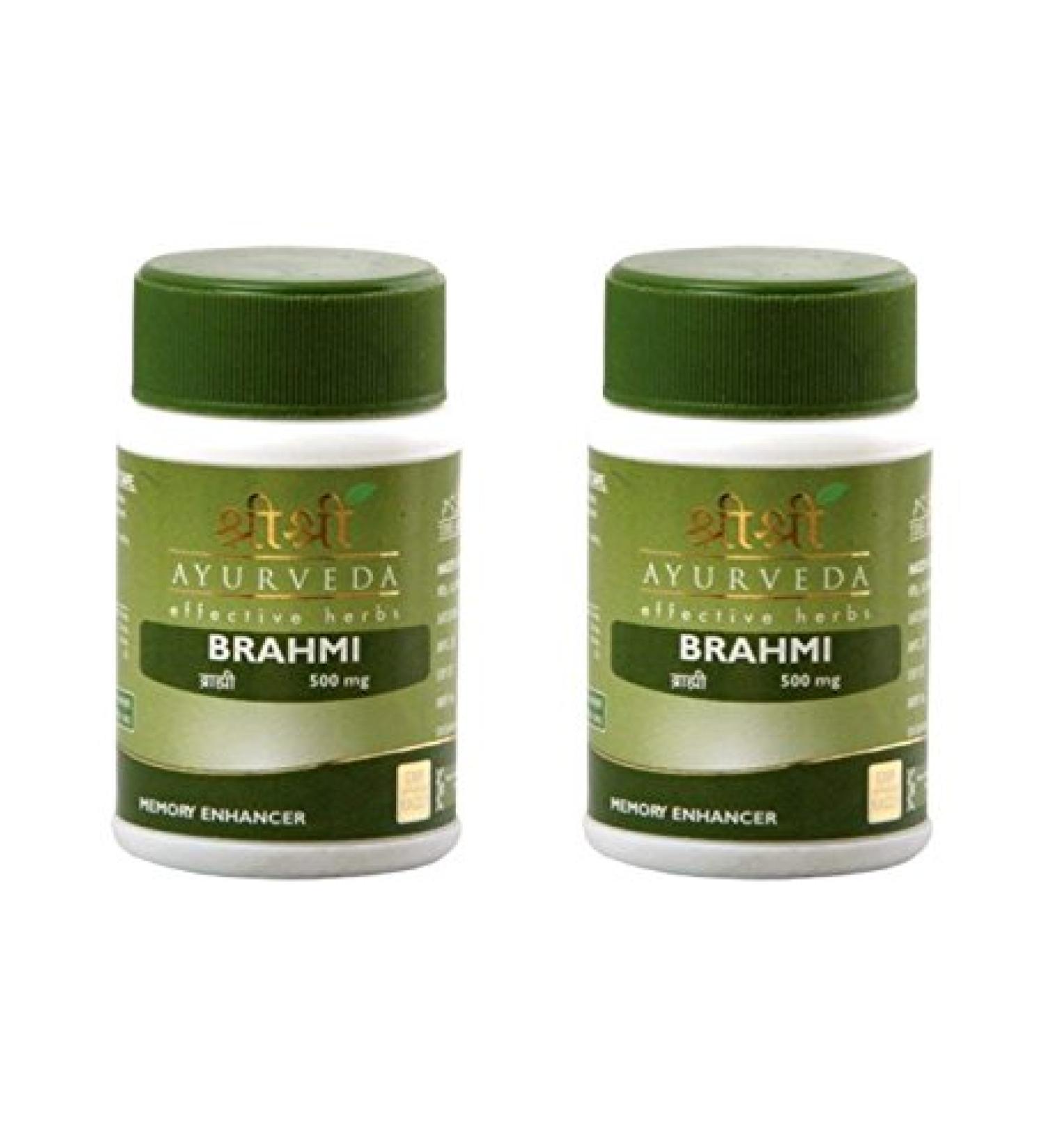 Ayurvedic Brahmi Tab Tablet Containing Herbs - 60 Tablets (Pack of 2)