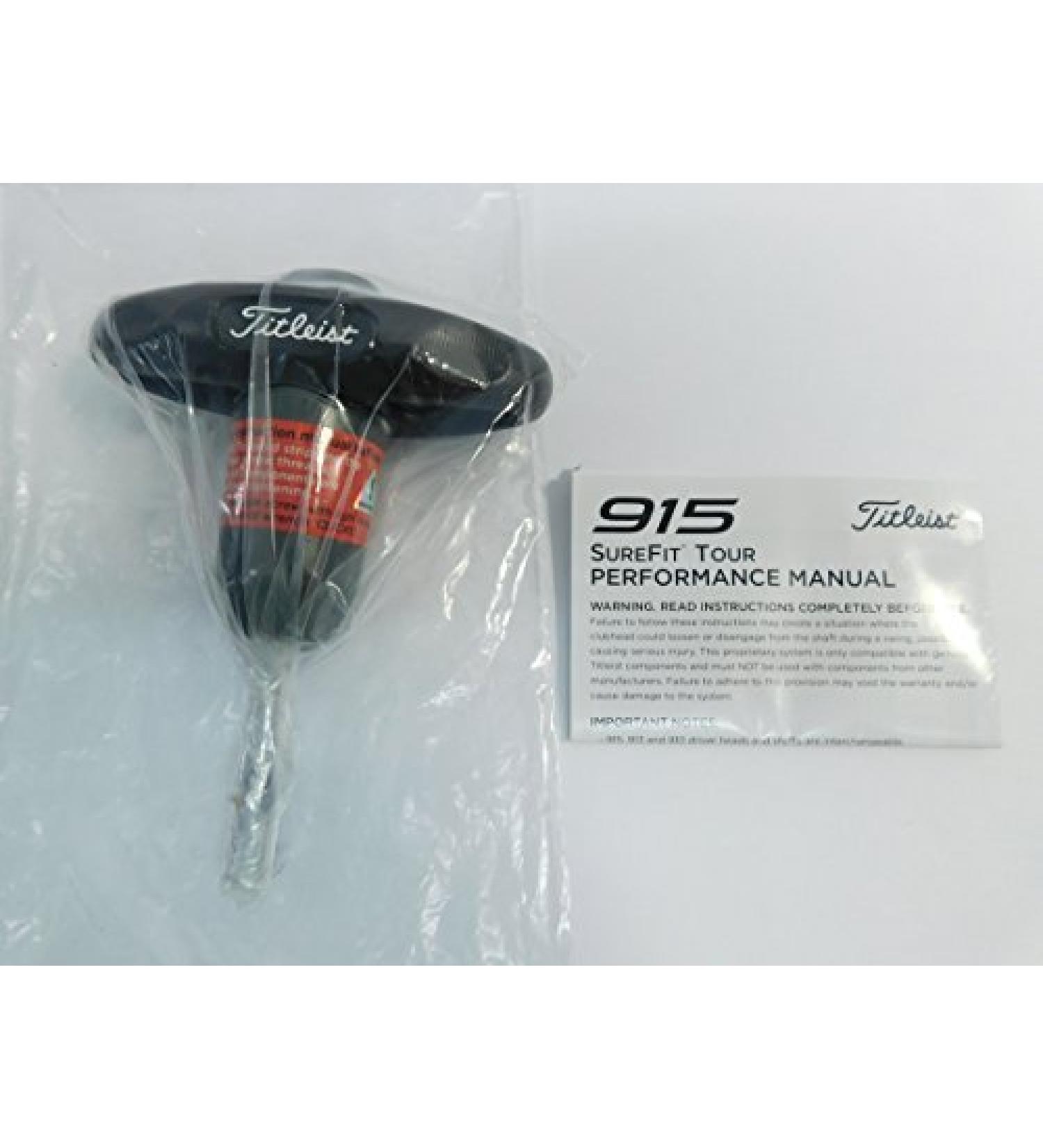 Titleist 915 SureFit Tour Torque Wrench Tool for Drivers, Woods & Hybrids with Performance Manual
