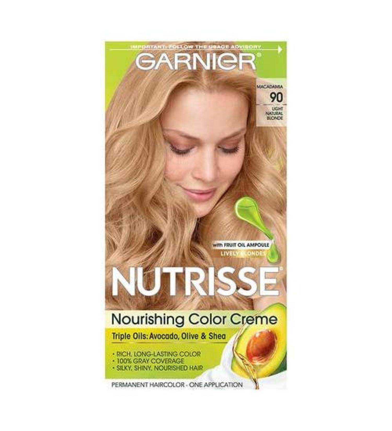 Garnier Nutrisse Mousse N.90 Cr me de couleur Blond clair naturel